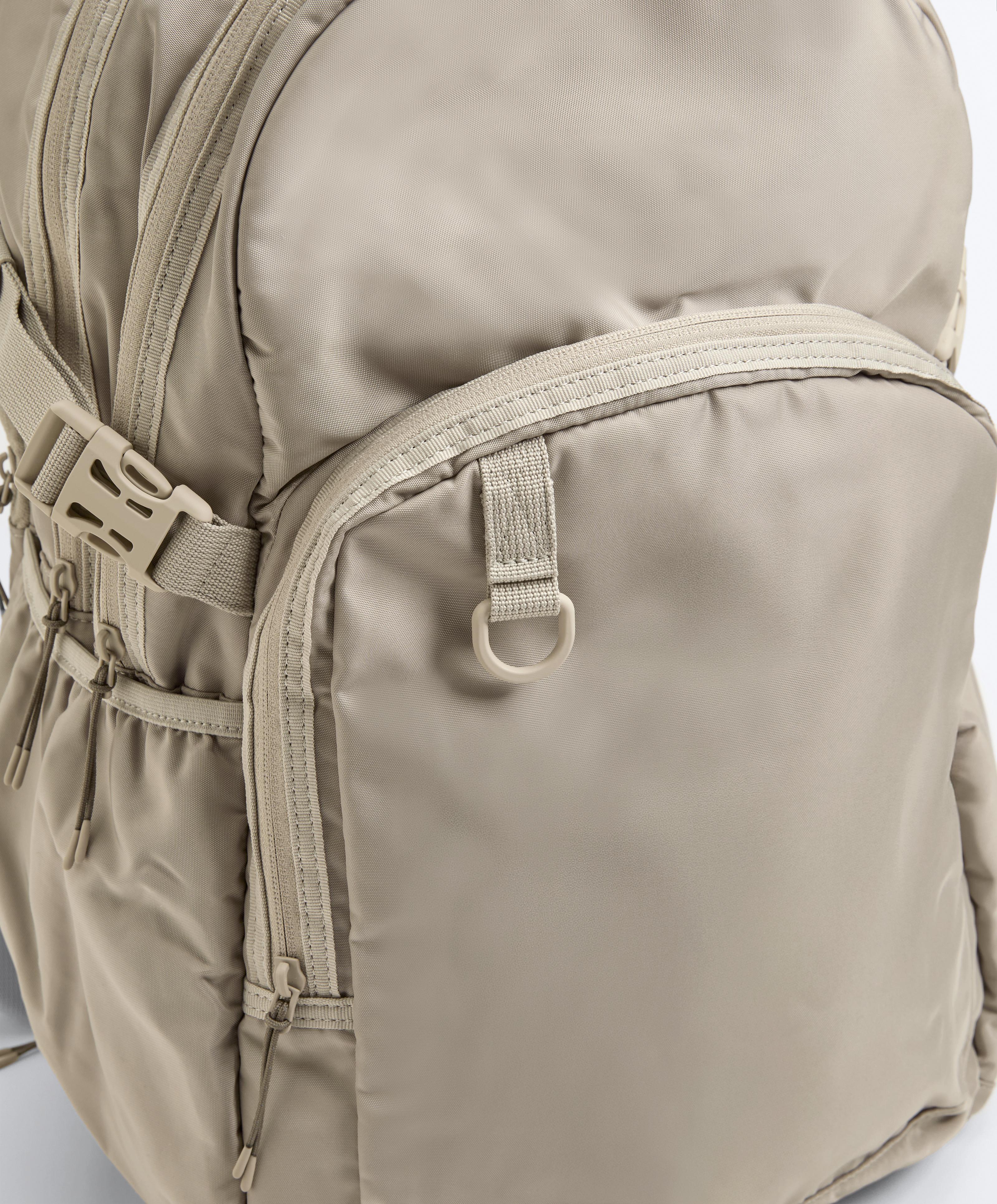 Maxi technical backpack — MINK