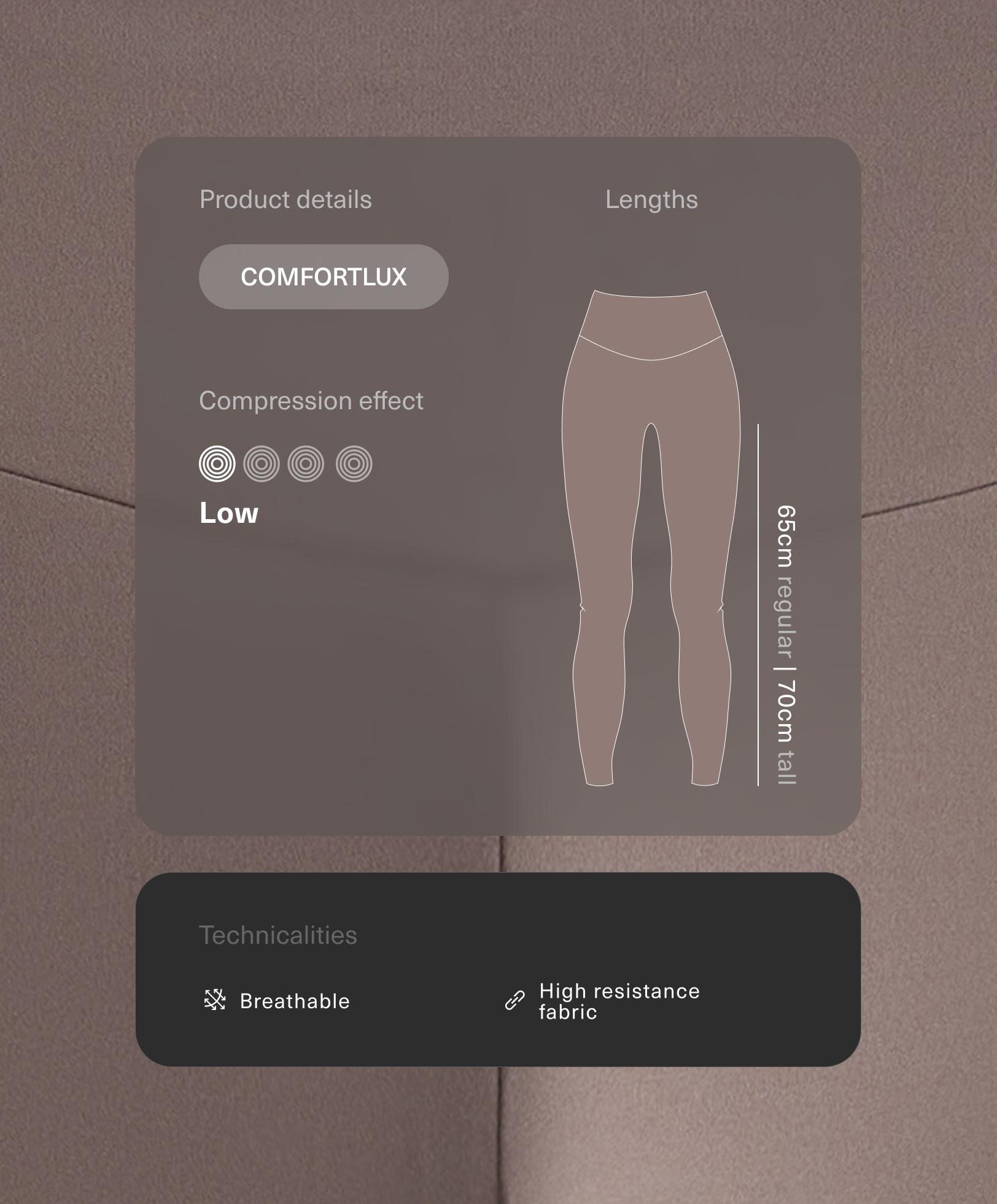 Helanke Dužina do članaka high rise Comfortlux