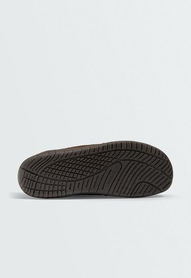 Multi-activity suede barefoot trainers — BROWN 4