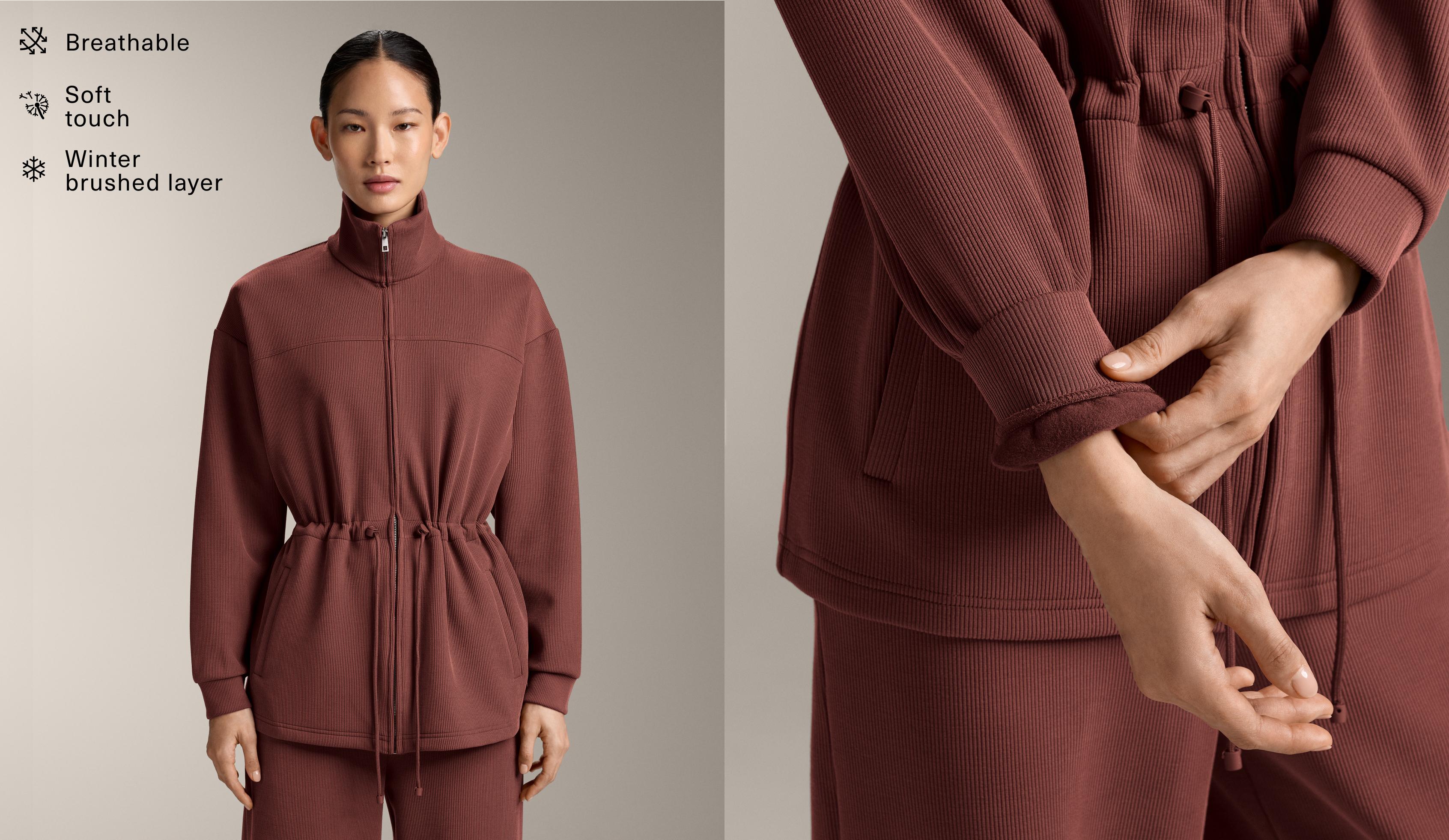 Veste longue taille ajustable Veste longue taille ajustable