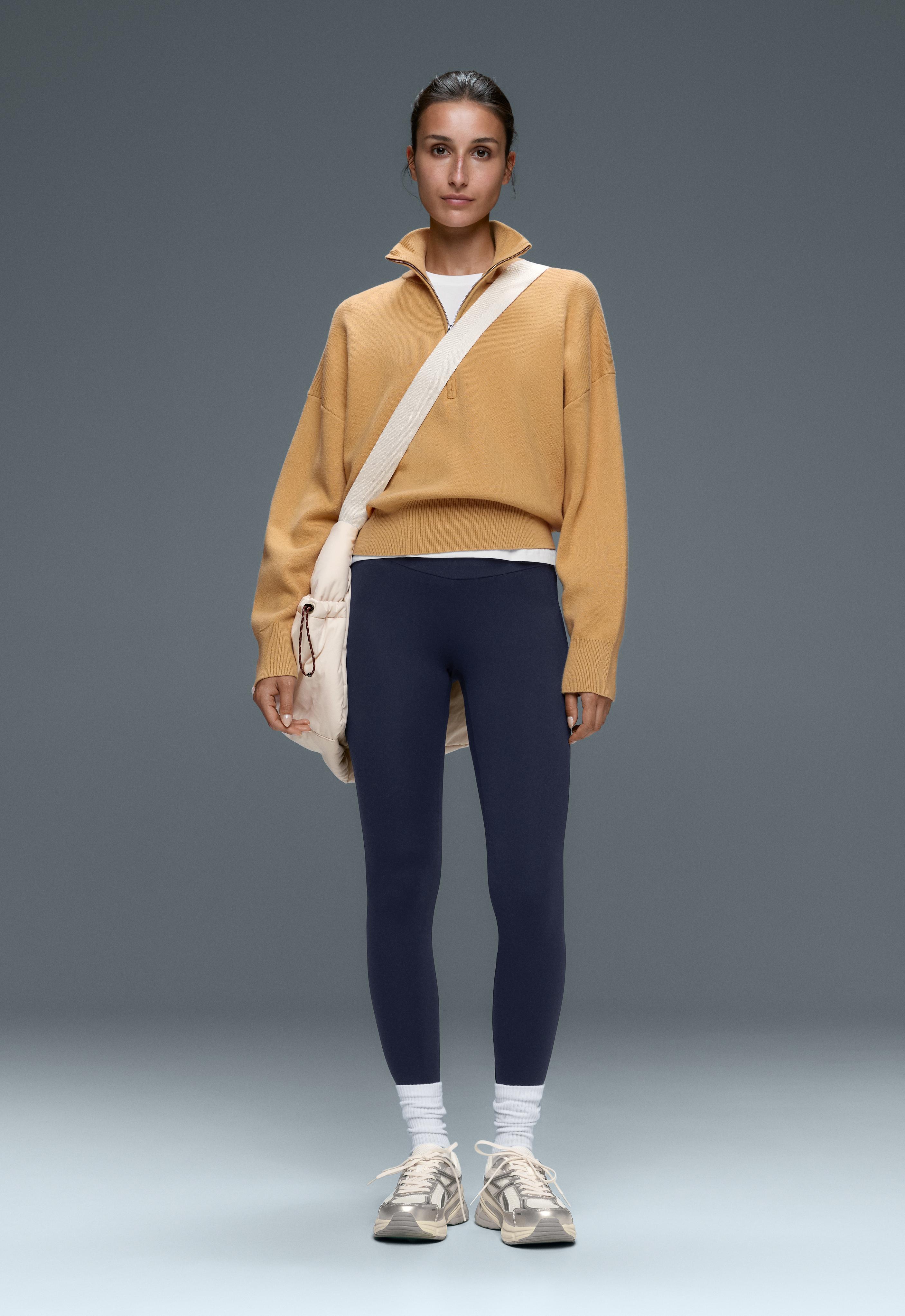Comfortlux high-waisted ankle-length leggings