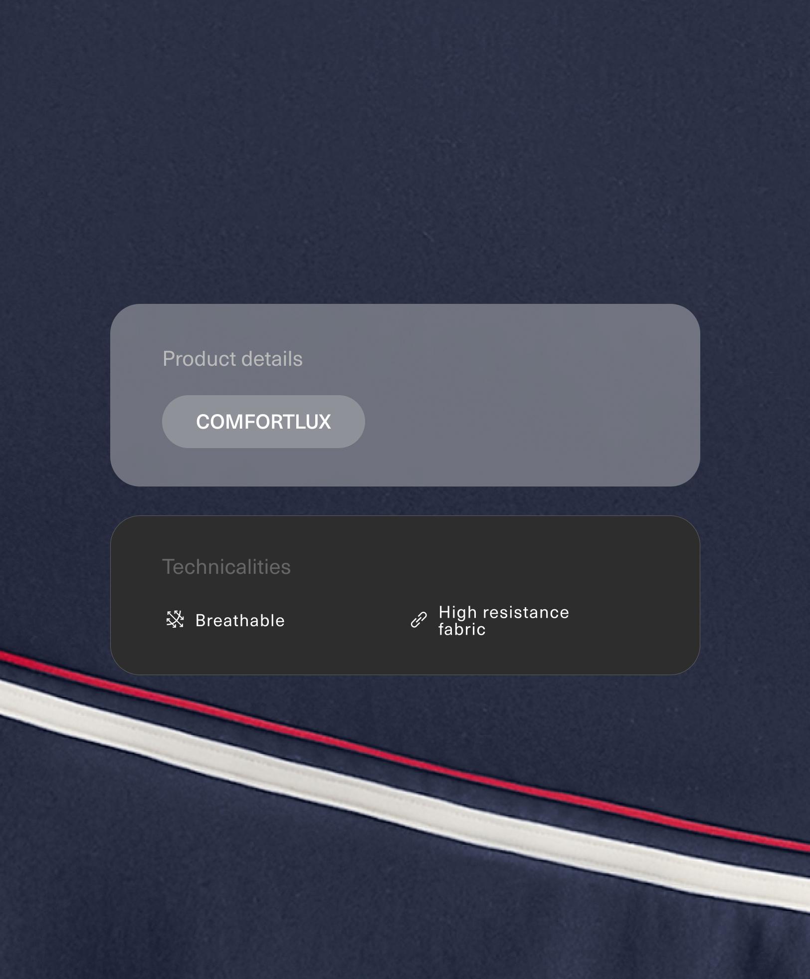 Vestido corto Comfortlux volantes