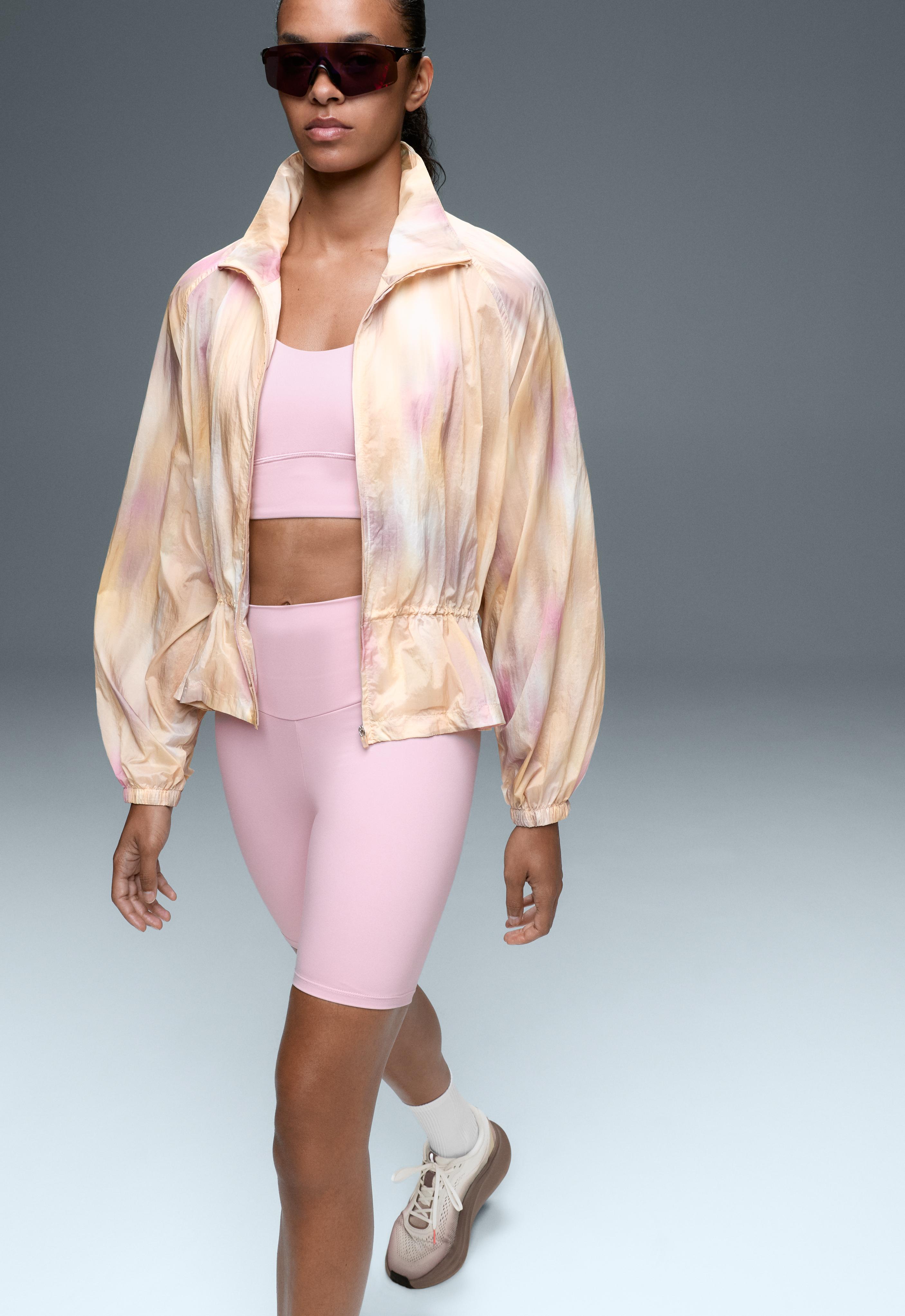 Tie-dye print track jacket Tie-dye print track jacket
