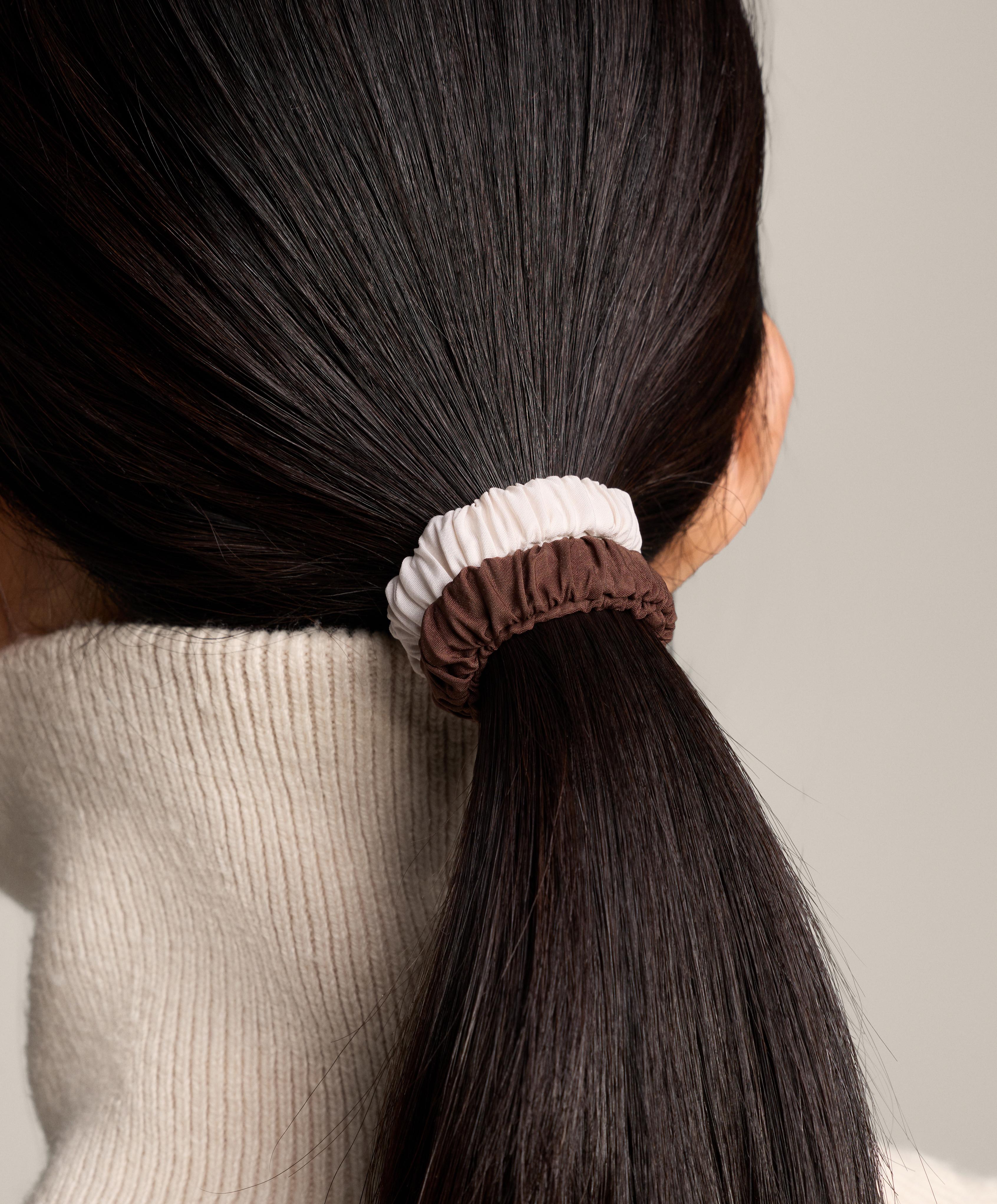 Pack de 5 elásticos para o cabelo Pack de 5 elásticos para o cabelo