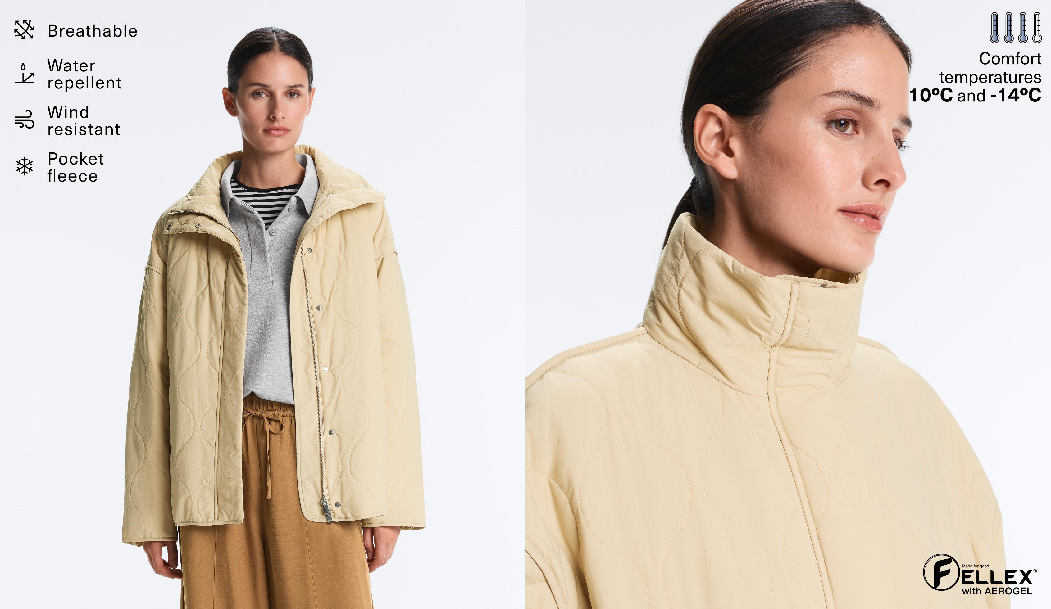 Chaqueta acolchada repelente al agua FELLEX® con AEROGEL Chaqueta acolchada repelente al agua FELLEX® con AEROGEL