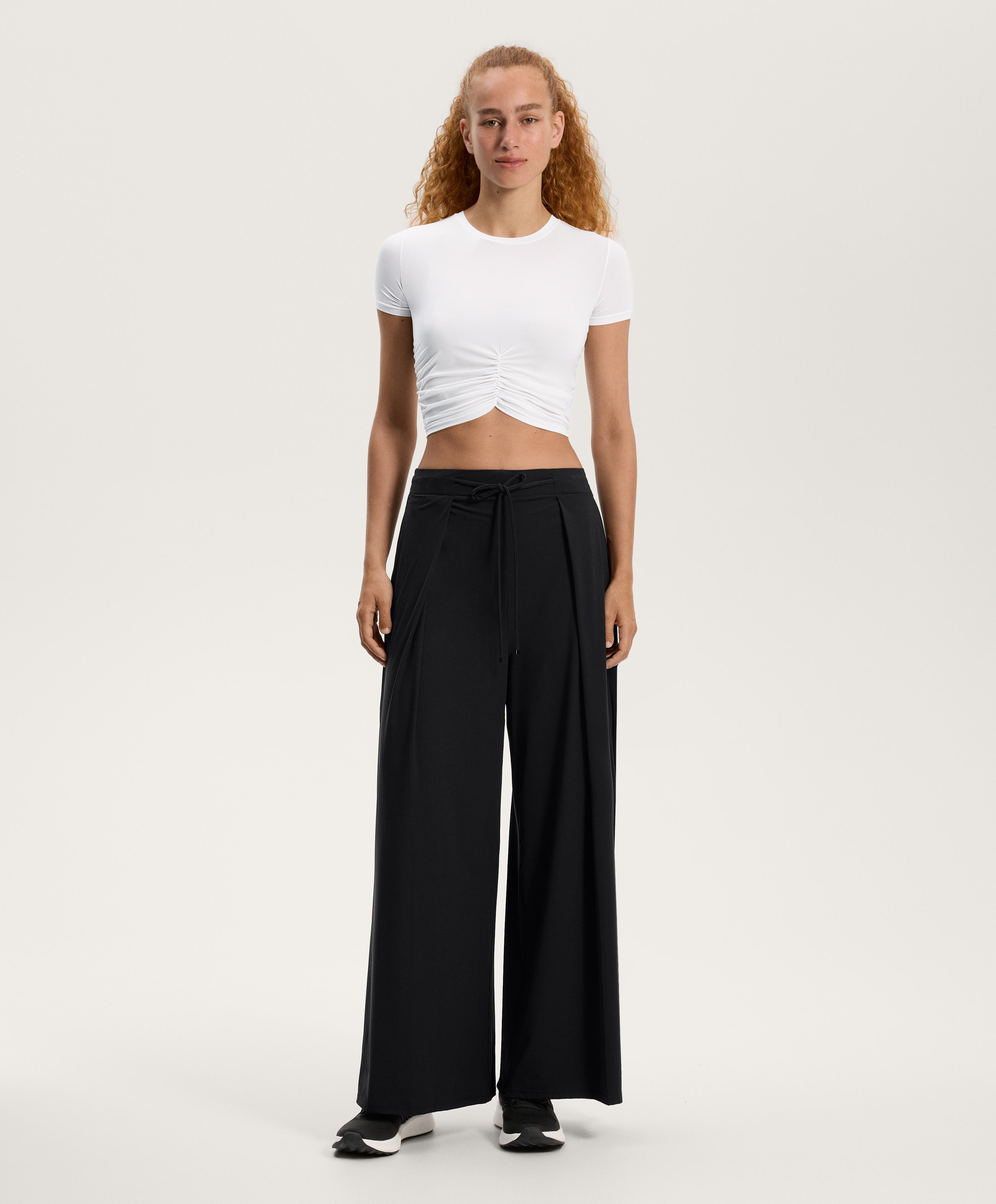 Light Touch wide-leg pleated trousers - Sale Light Touch wide-leg pleated trousers - Sale