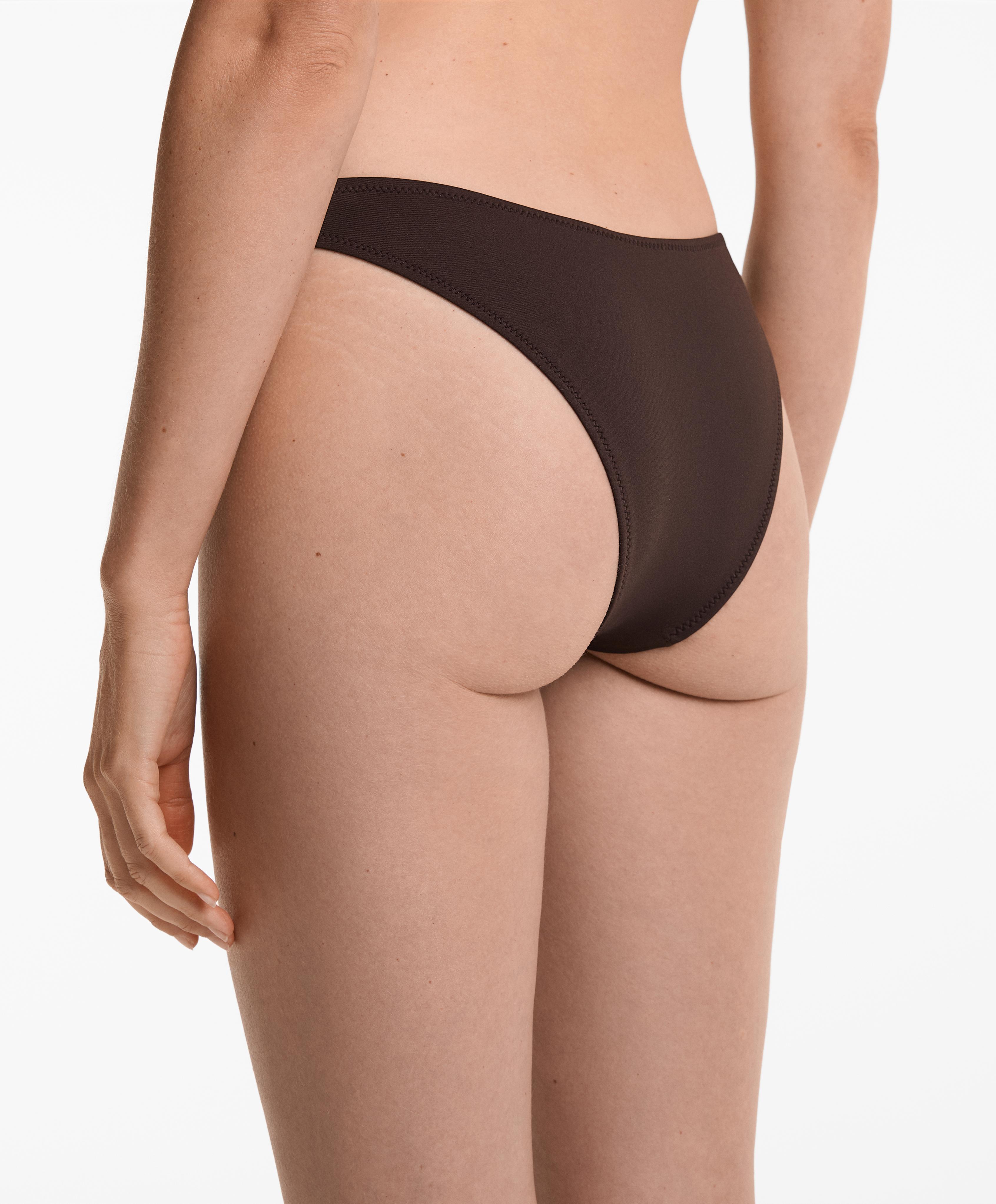 Bikinihose mit U-Ausschnitt und mittlerer Deckung - Sale Bikinihose mit U-Ausschnitt und mittlerer Deckung - Sale