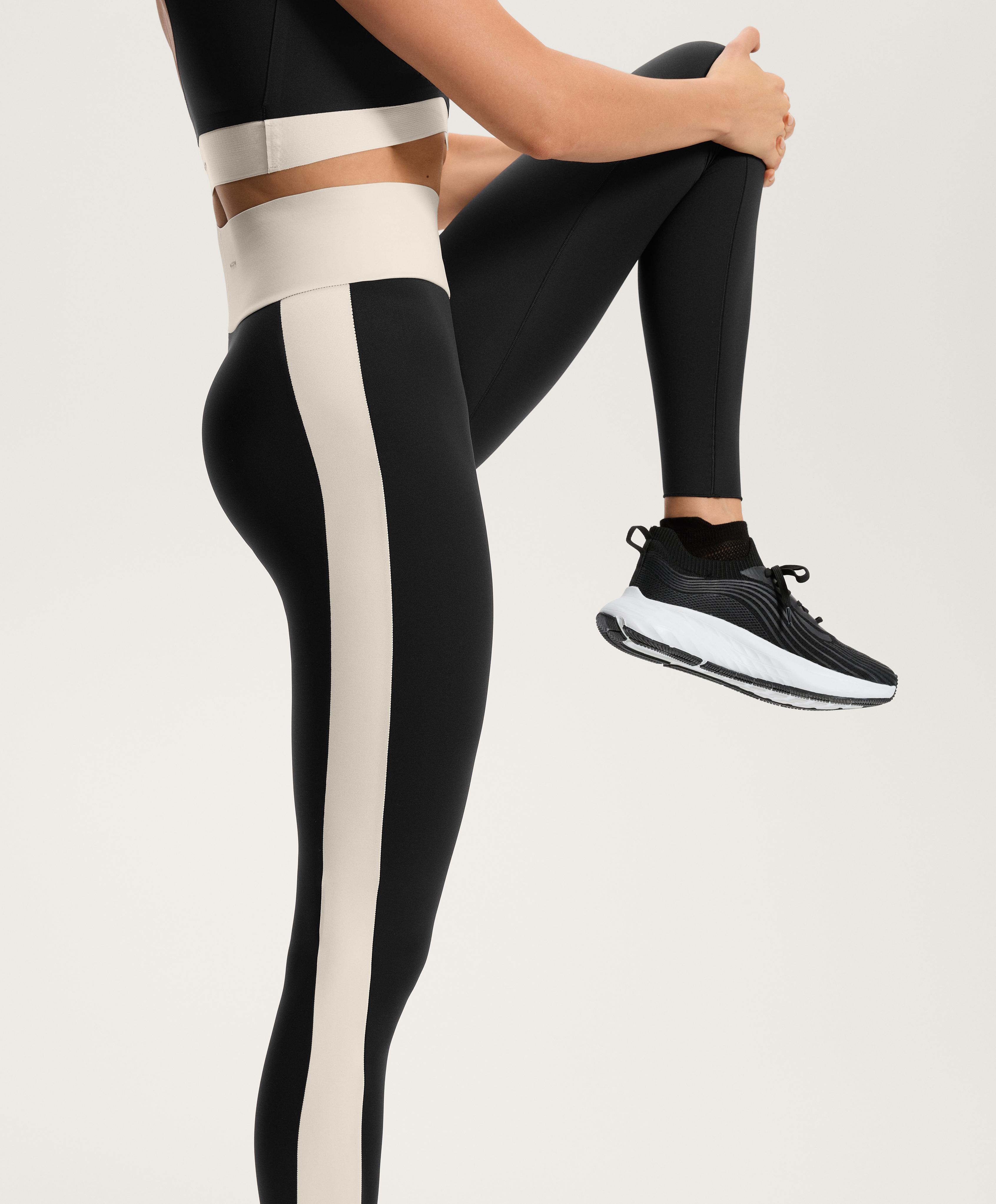 Perfect-adapt high-rise 65cm ankle-length leggings with V-waist - Sale