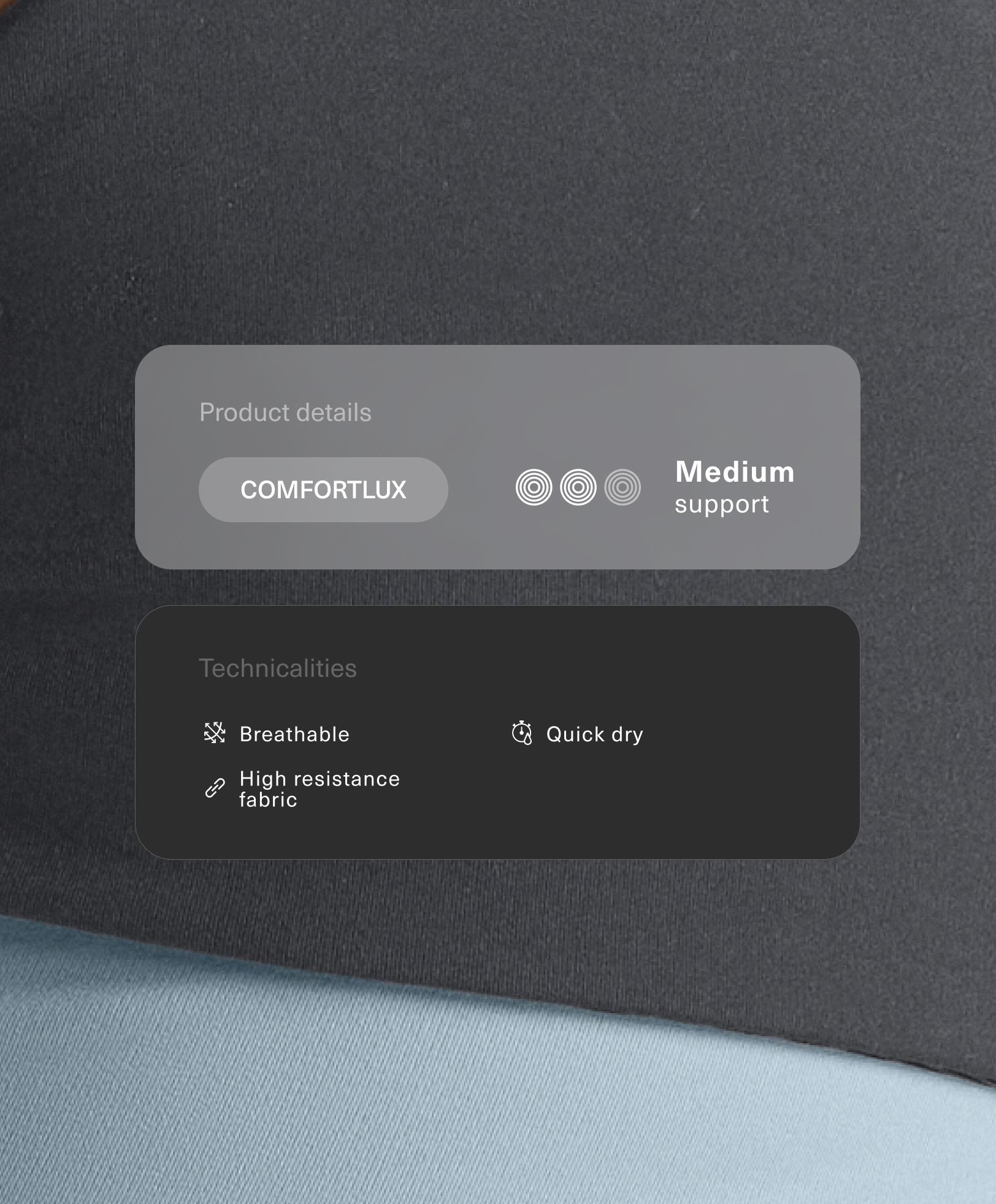 Comfortlux medium-support sports bra Comfortlux medium-support sports bra