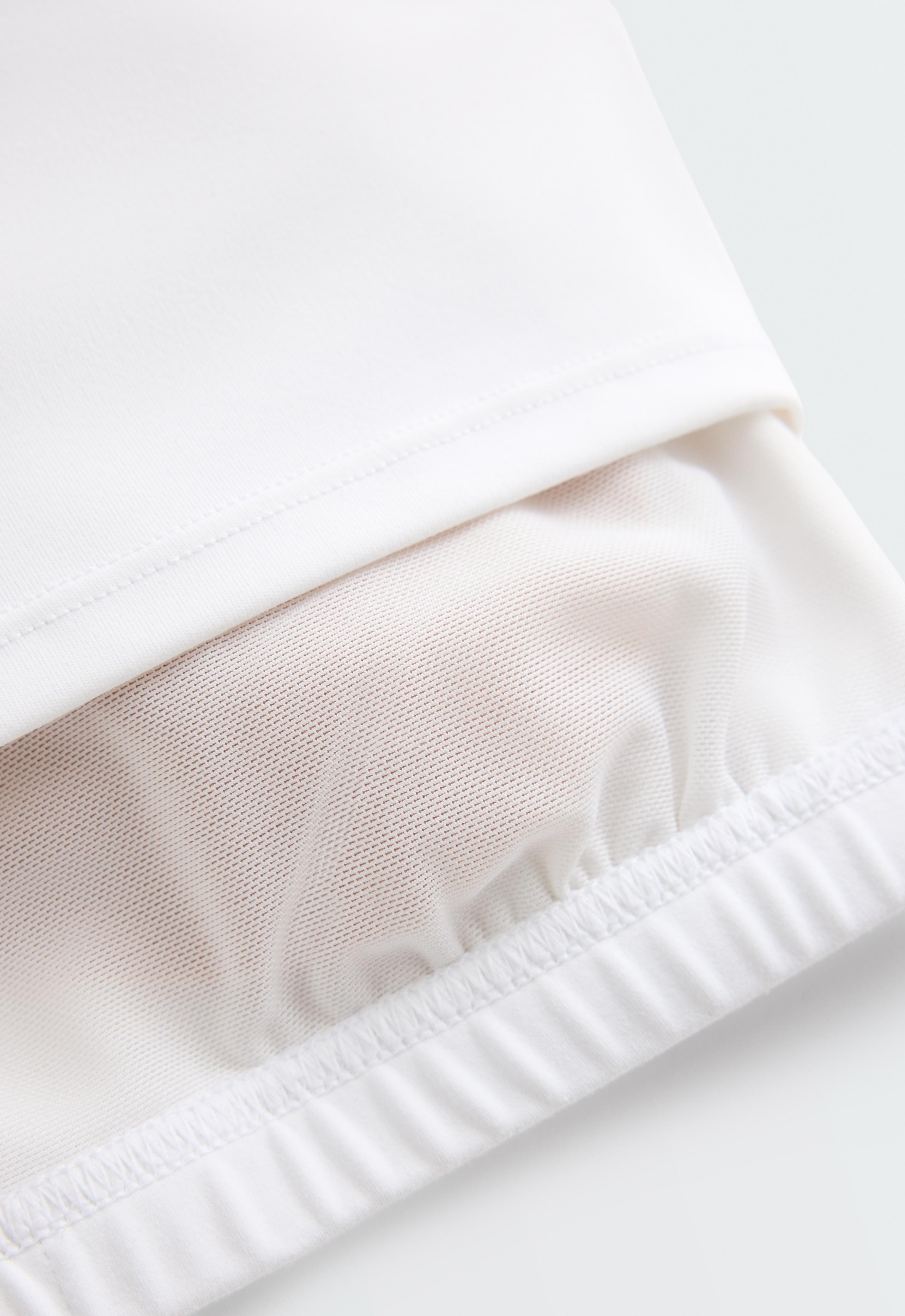 Comfortlux tank top with adjustable straps — WHITE 