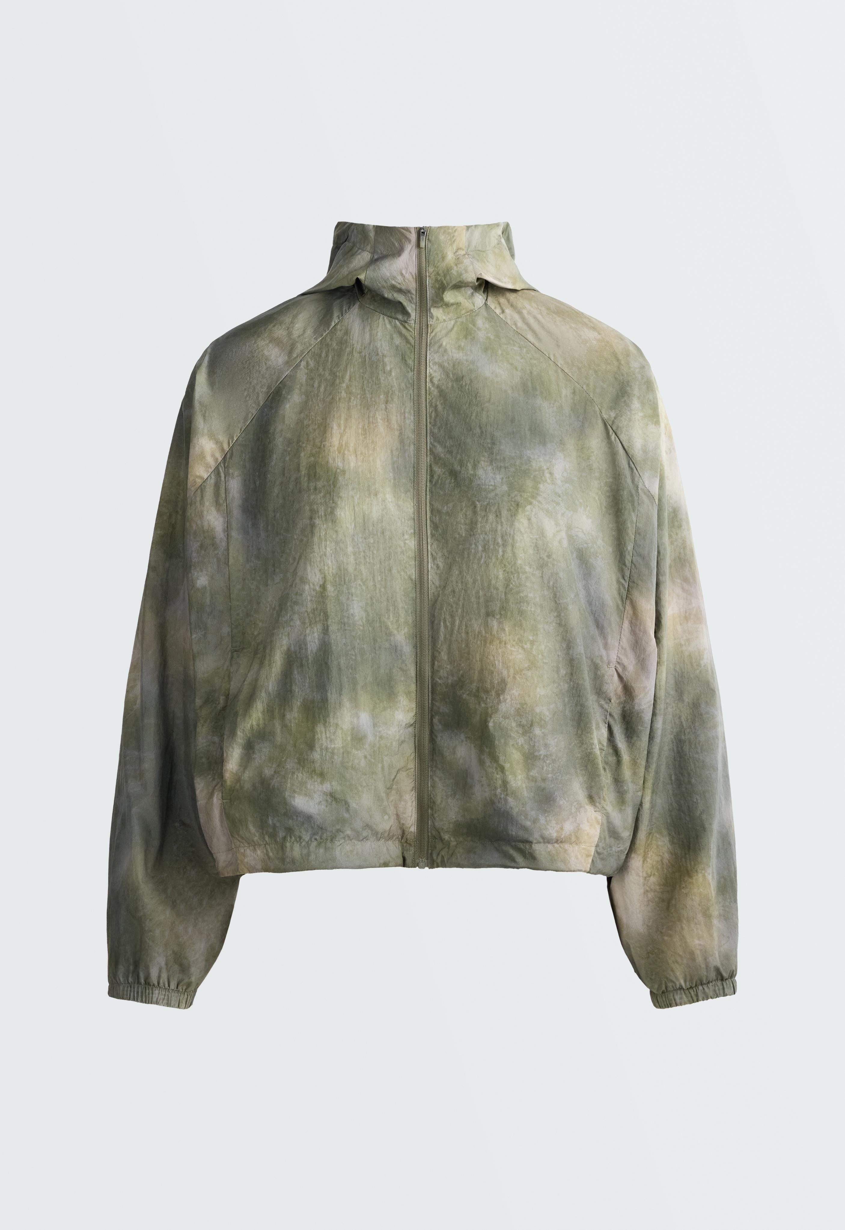 Chaqueta track estampado