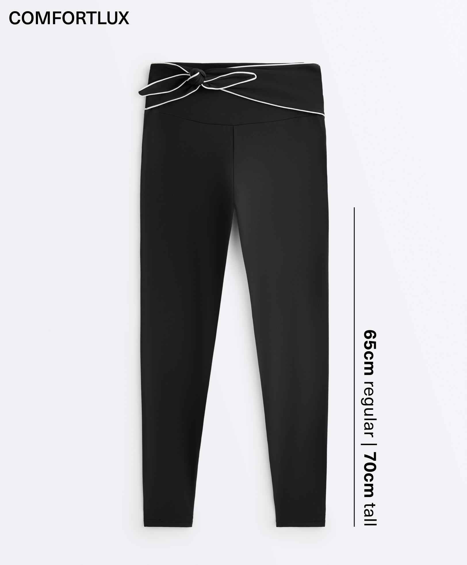Легінси довжиною до щиколотки high rise Comfortlux із зав'язкою
