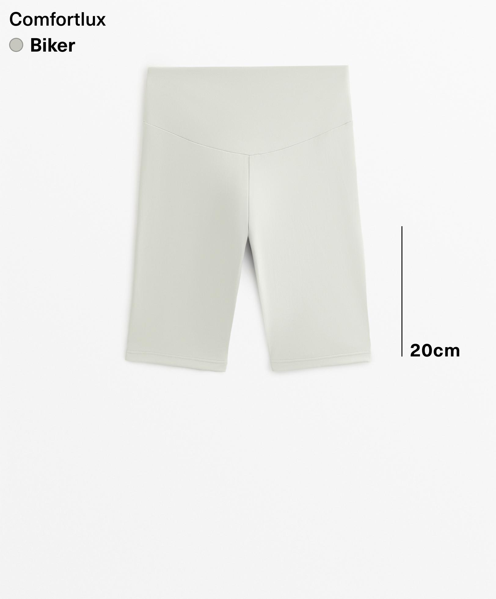 Comfortlux high-rise 20cm biker leggings