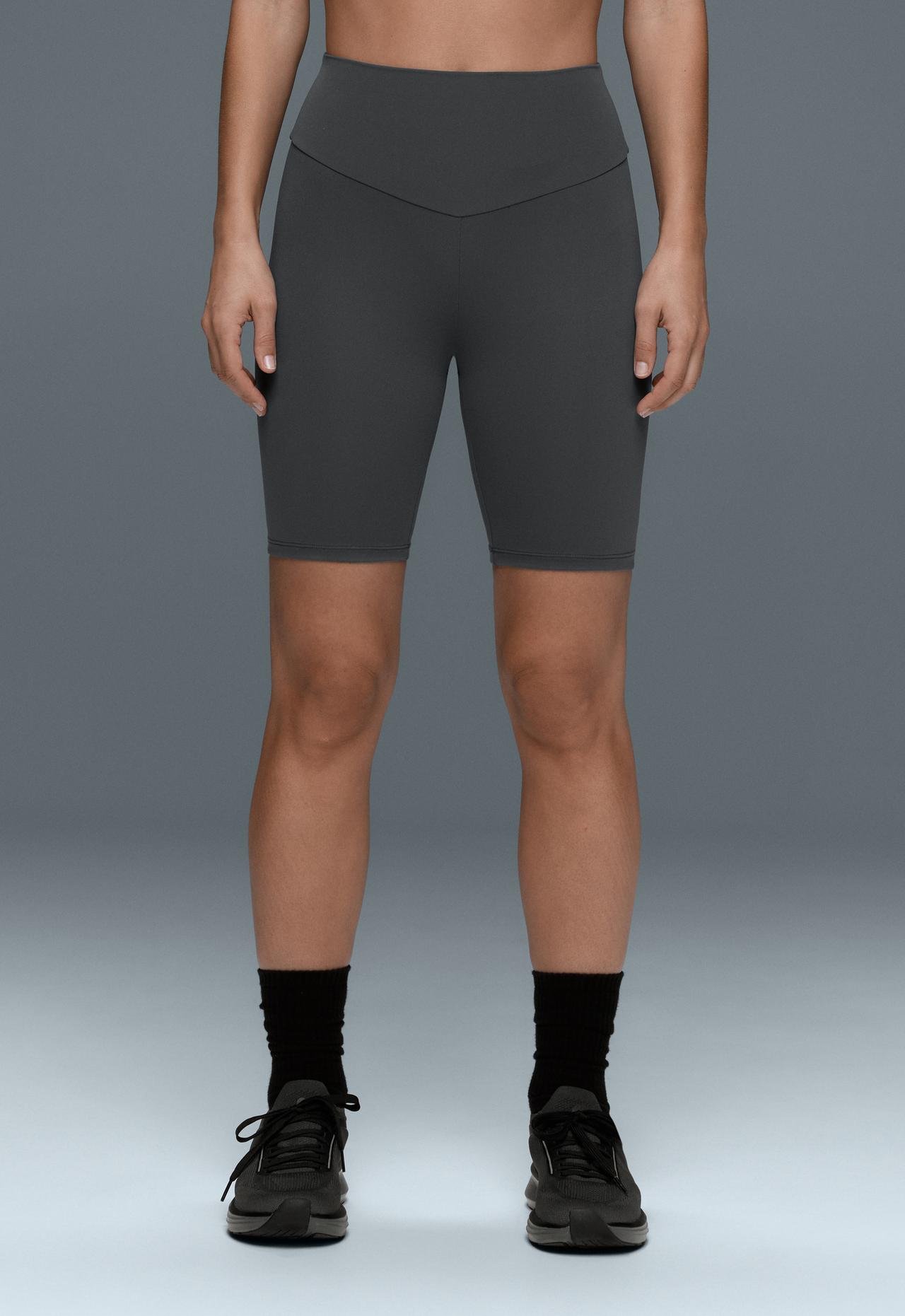 Leggings biker high rise comfortlux 20 cm — STEEL GREY