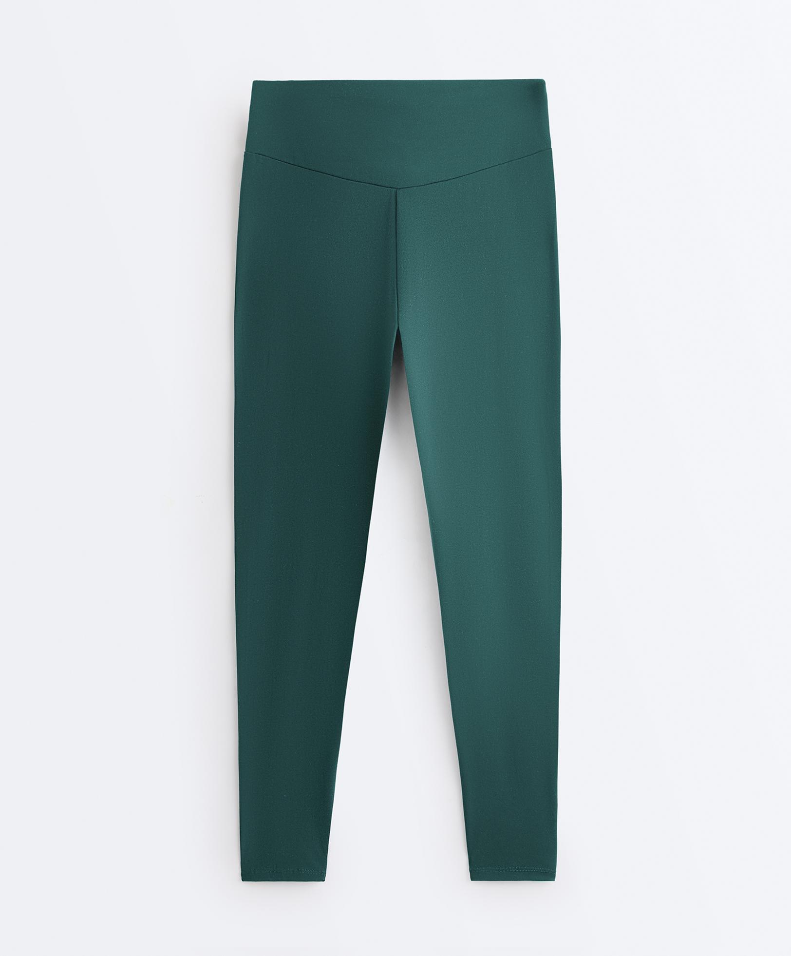 Comfortlux high-waisted ankle-length leggings — BOTTLE