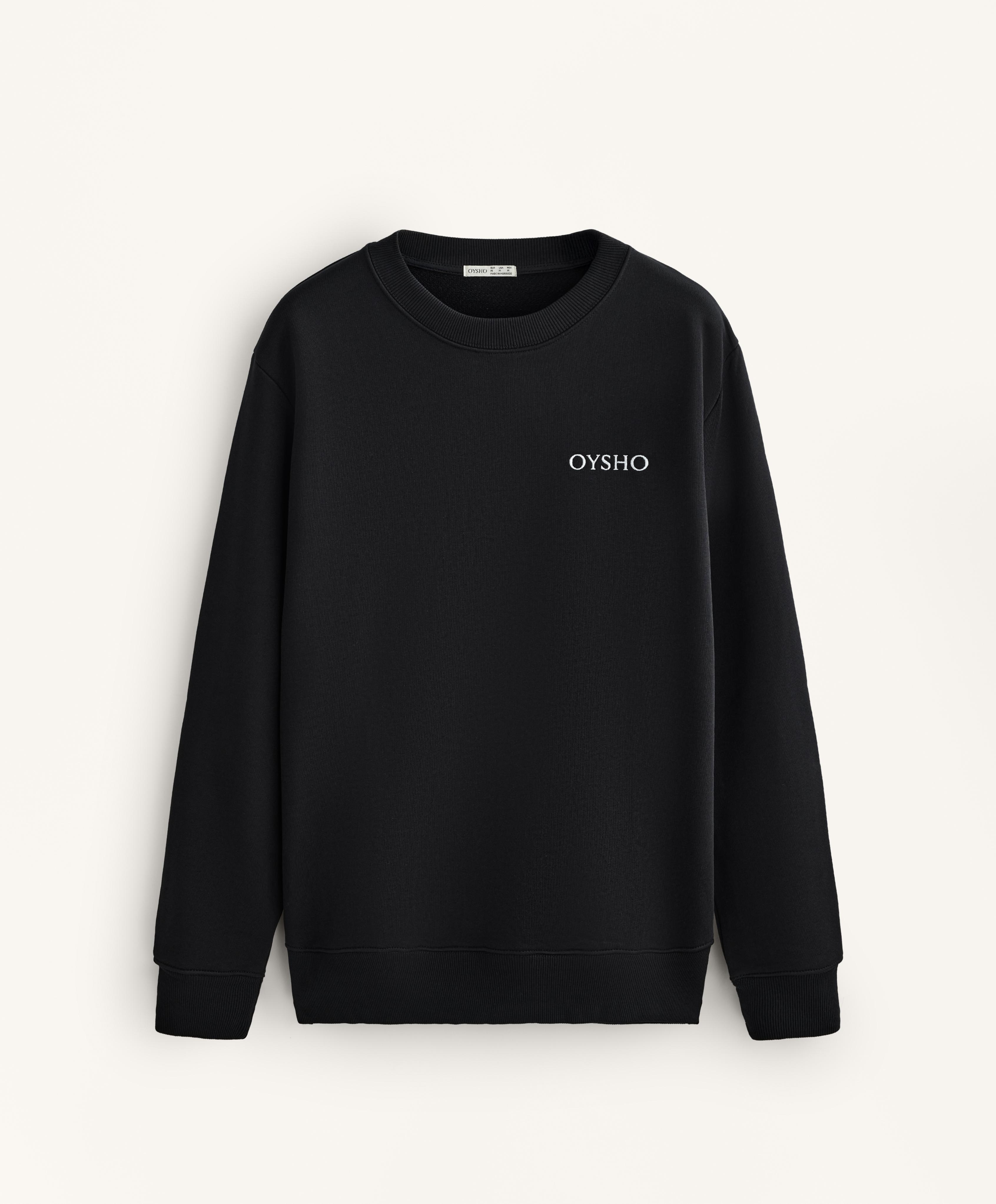 %100 pamuklu erkek sweatshirt