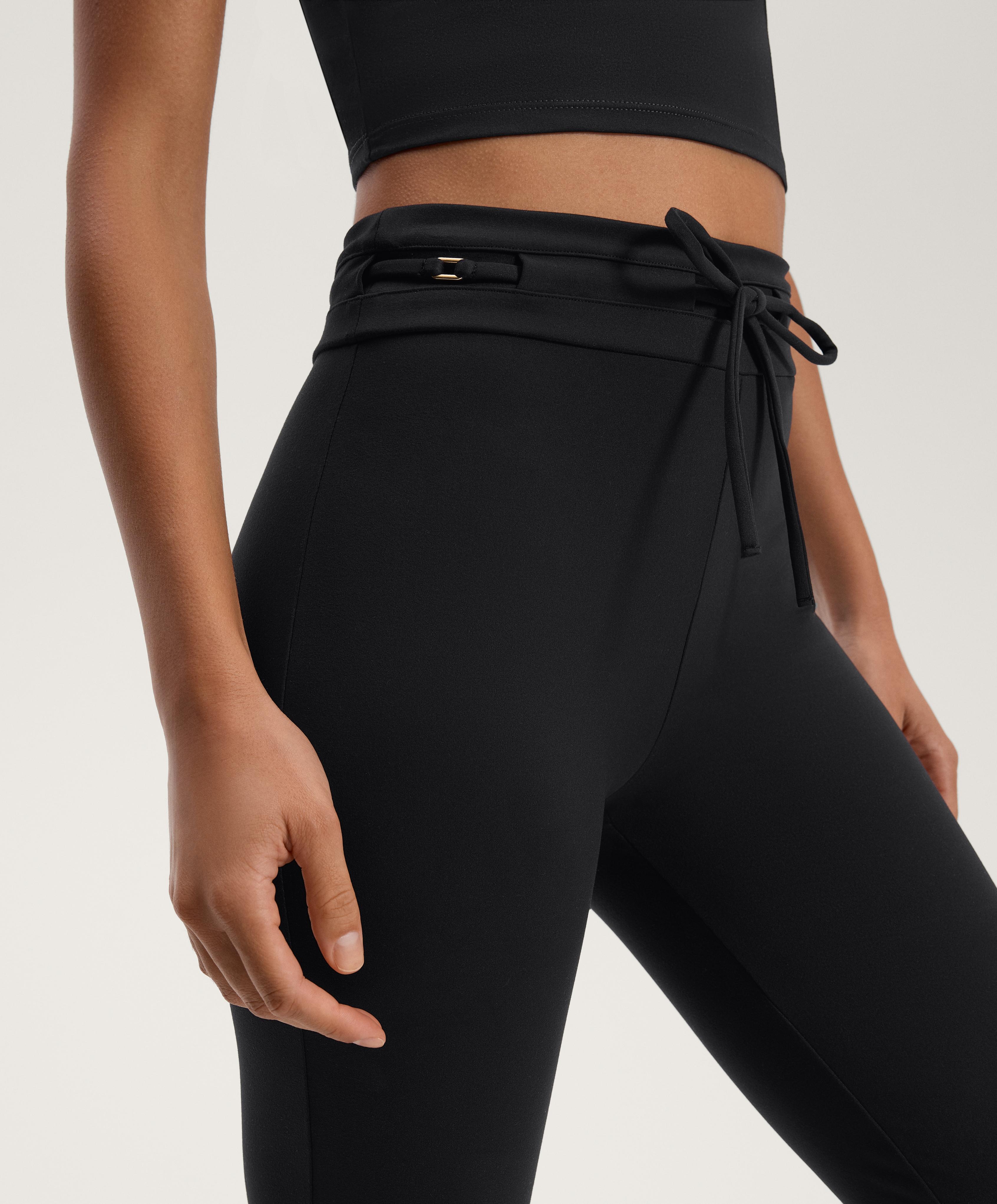 High-rise Comfortlux belted flare trousers - Sale High-rise Comfortlux belted flare trousers - Sale