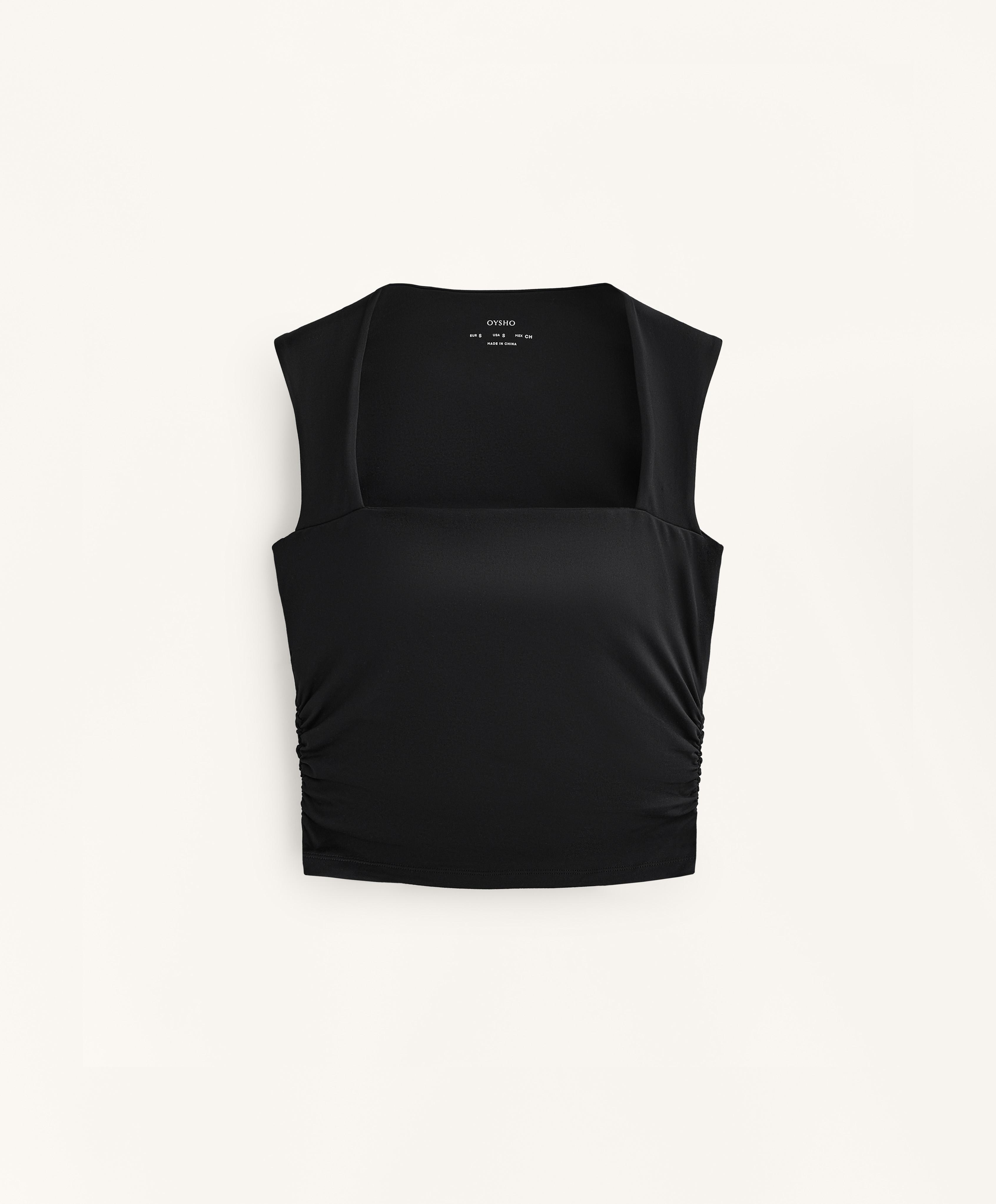 トップス SHE Tokyo / Owen black 0 Comfortlux straight neck tank top | OYSHO United States