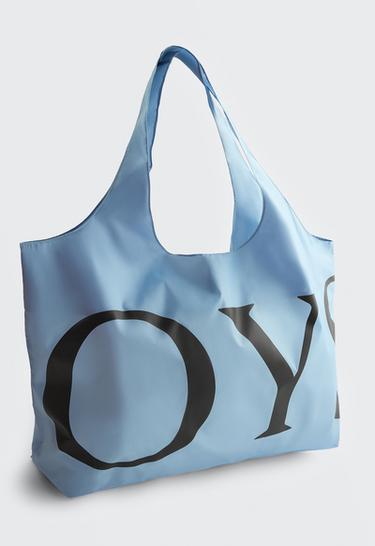 OYSHO Packable Bag — WASHED BLUE 1