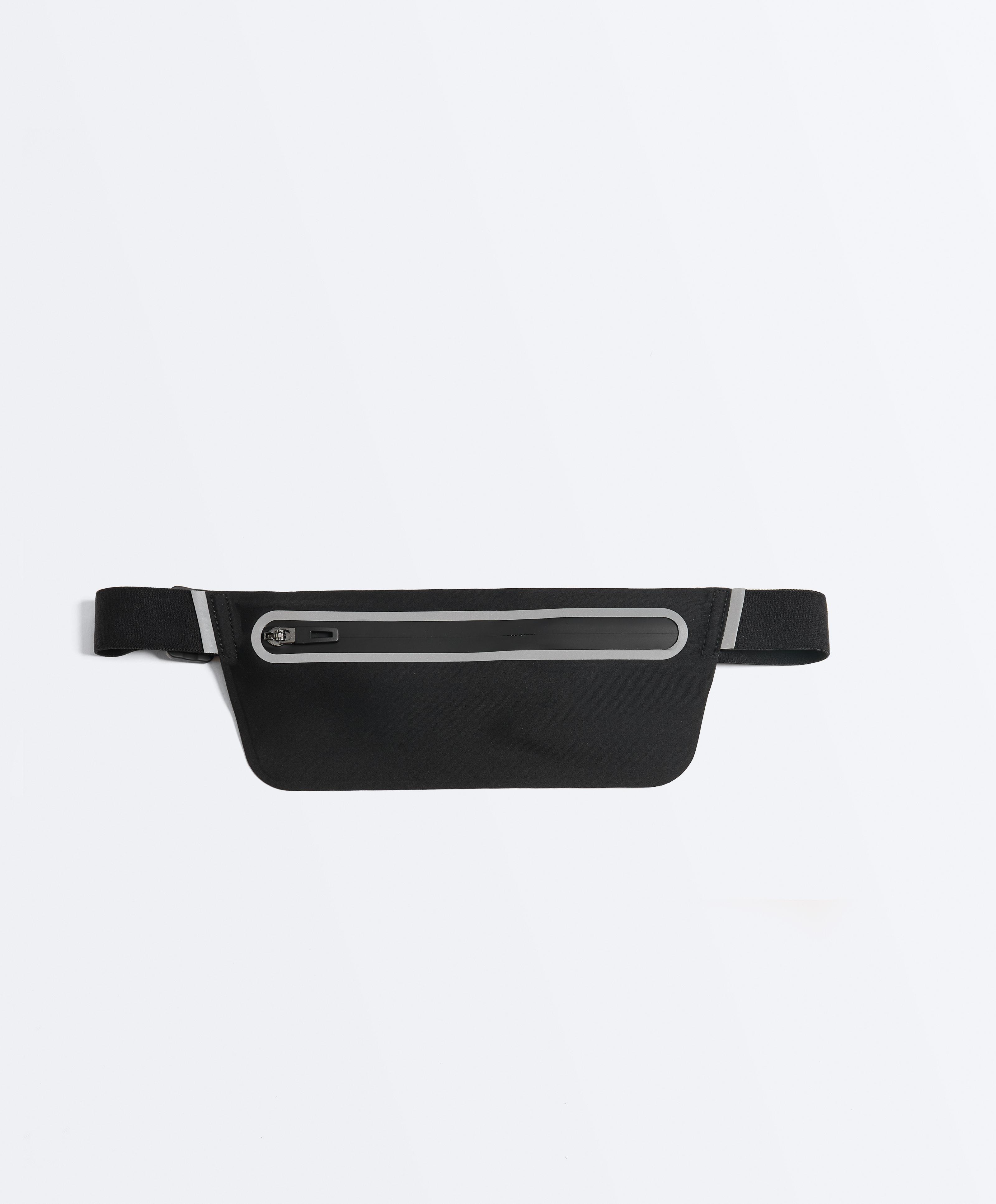 Adjustable running belt bag