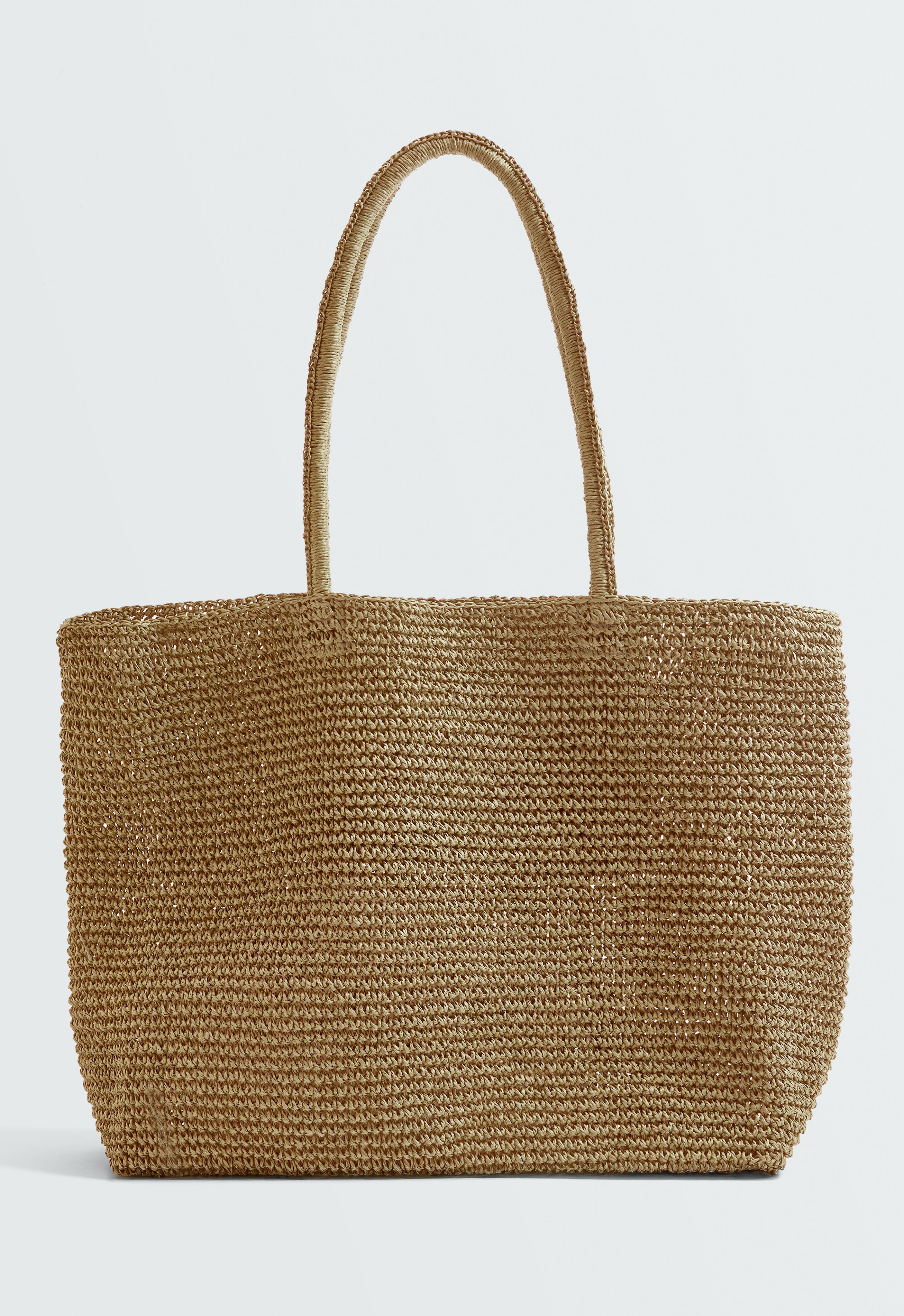 Shopper de papel trenzado - Rebajas