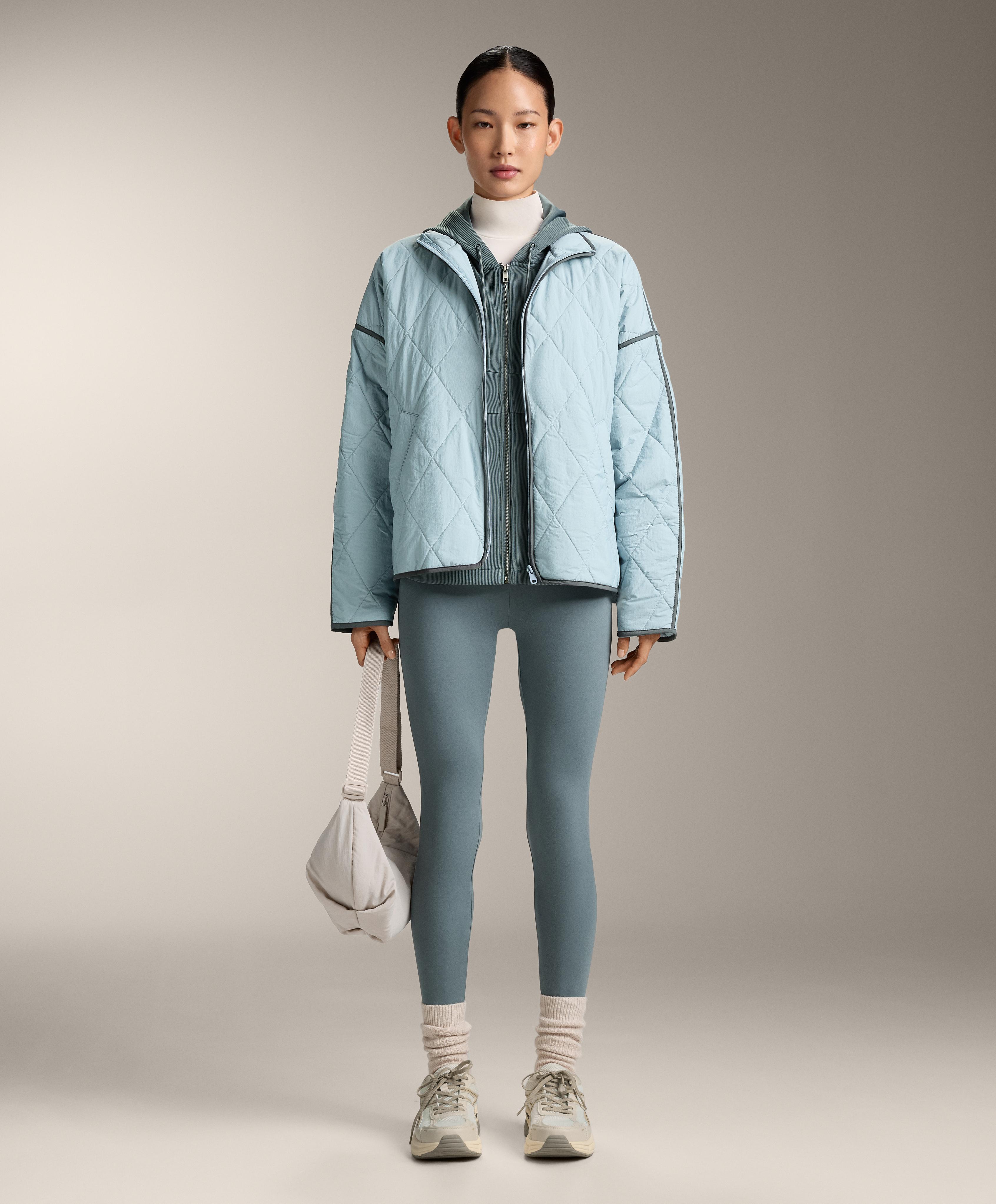 Ribbed zip-up sweatshirt with soft-touch modal Ribbed zip-up sweatshirt with soft-touch modal