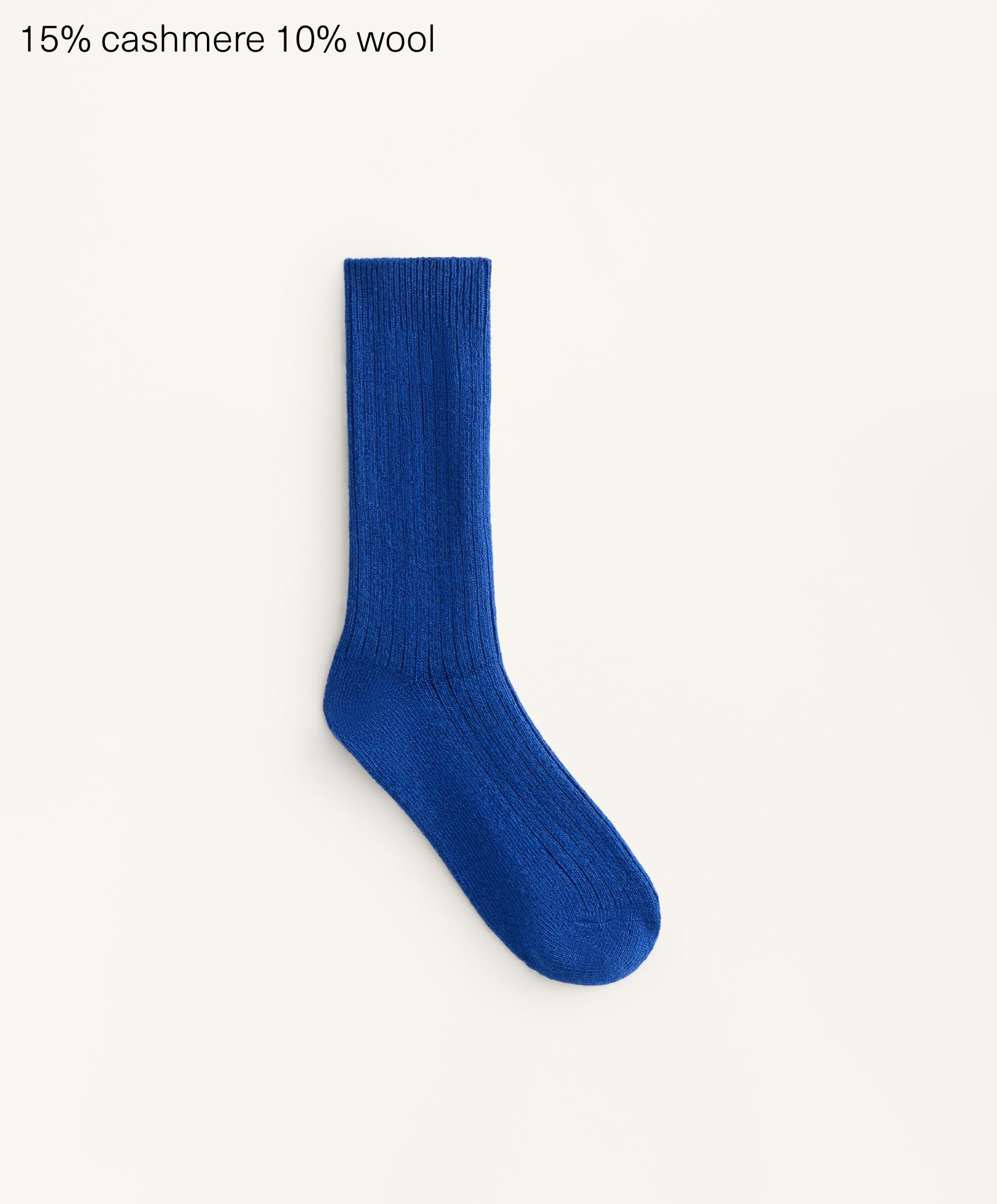 Classic socks 15% cashmere 10% wool