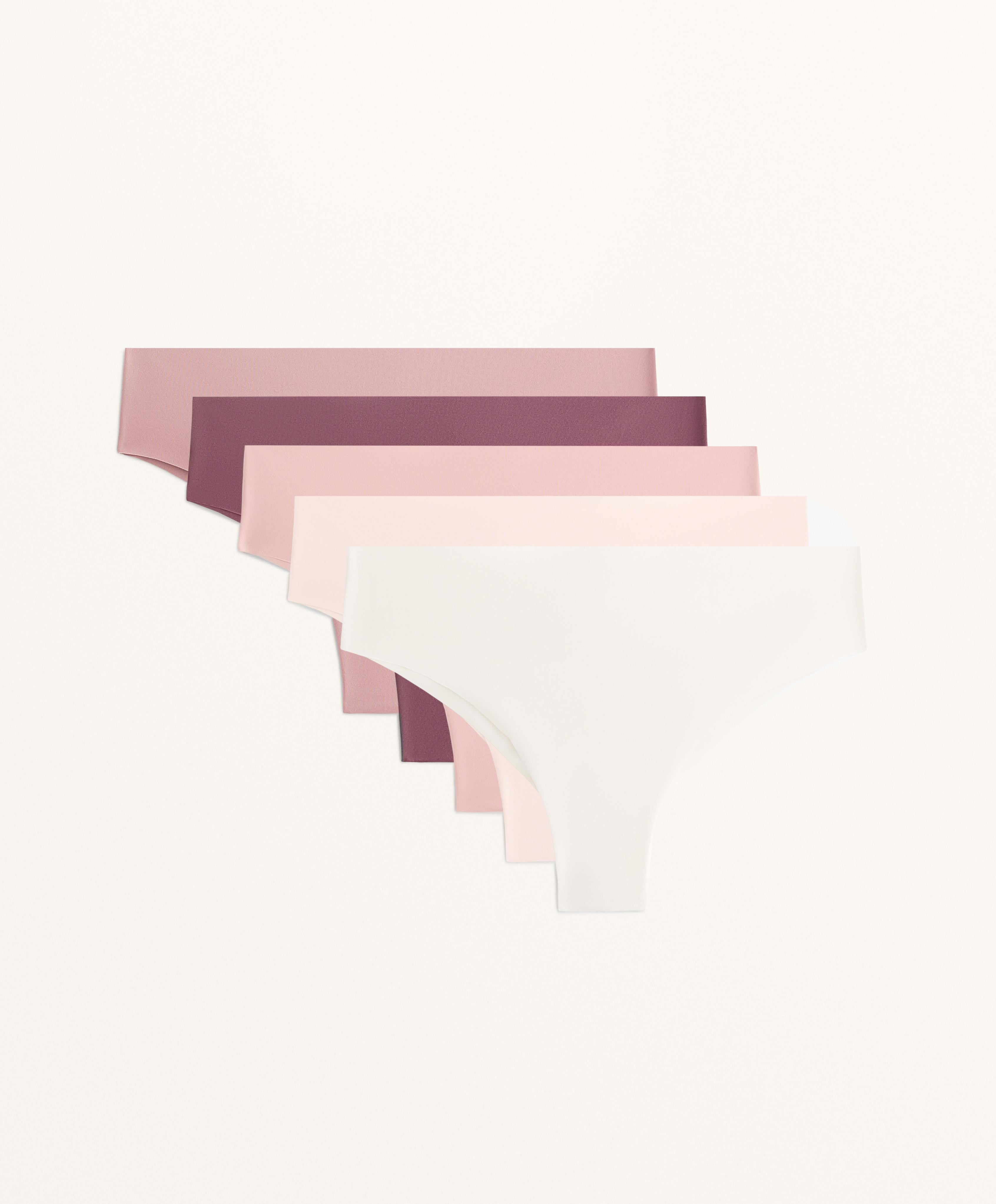 5 polyamide blend invisible Brazilian briefs