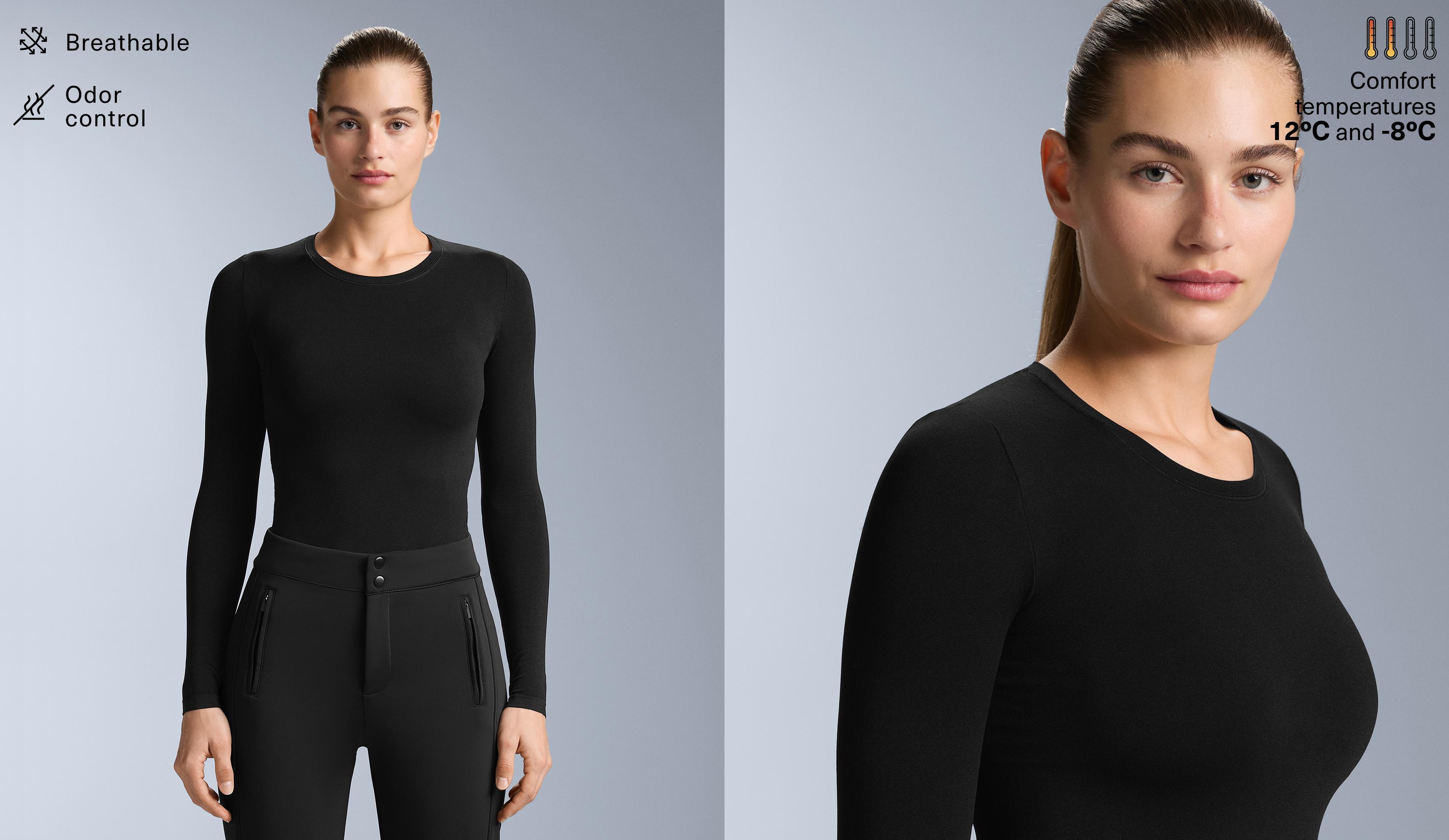 T-shirt thermique base layer seamless
