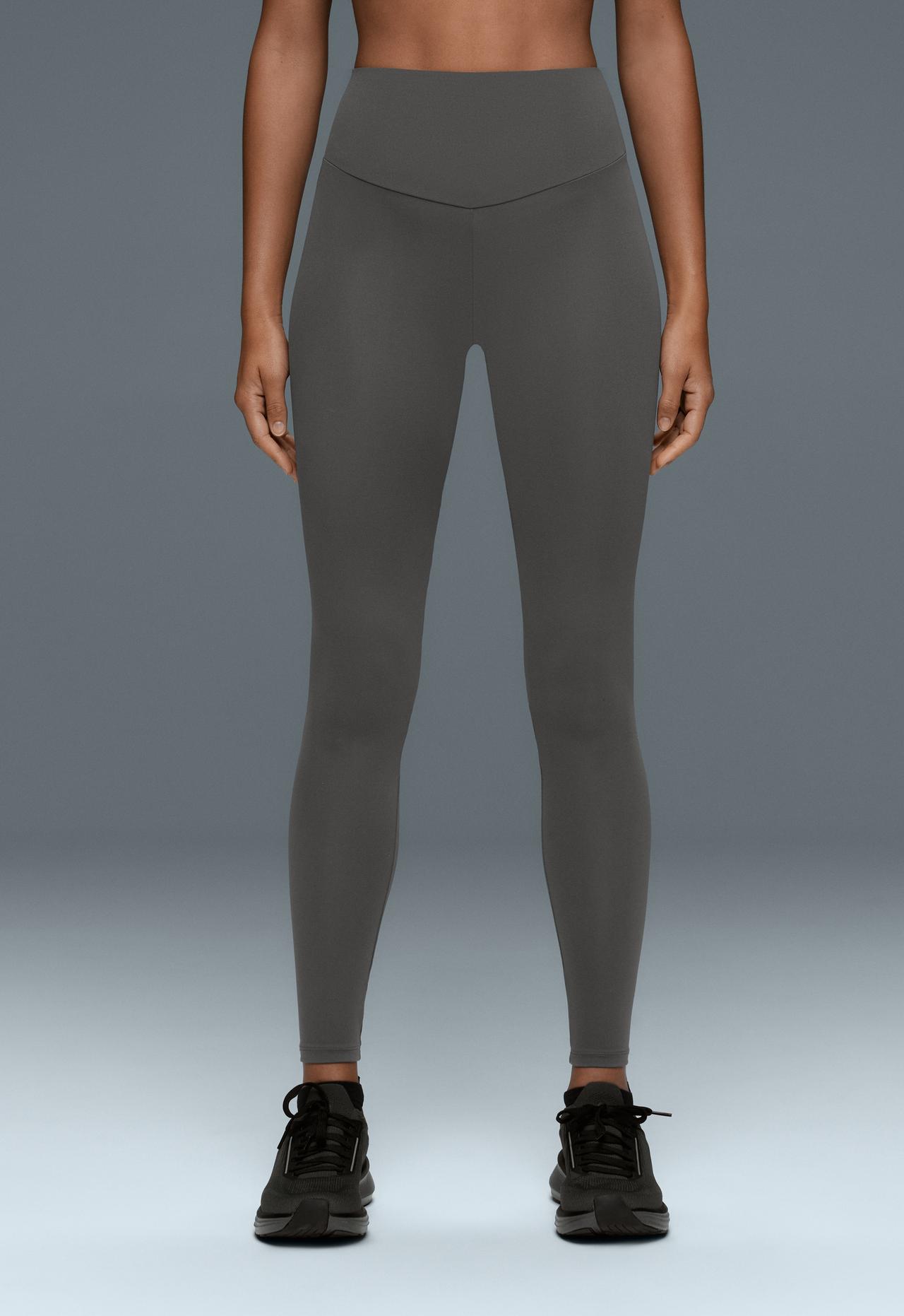 Ankle-length High rise Comfortlux leggings — ASPHALT GREY