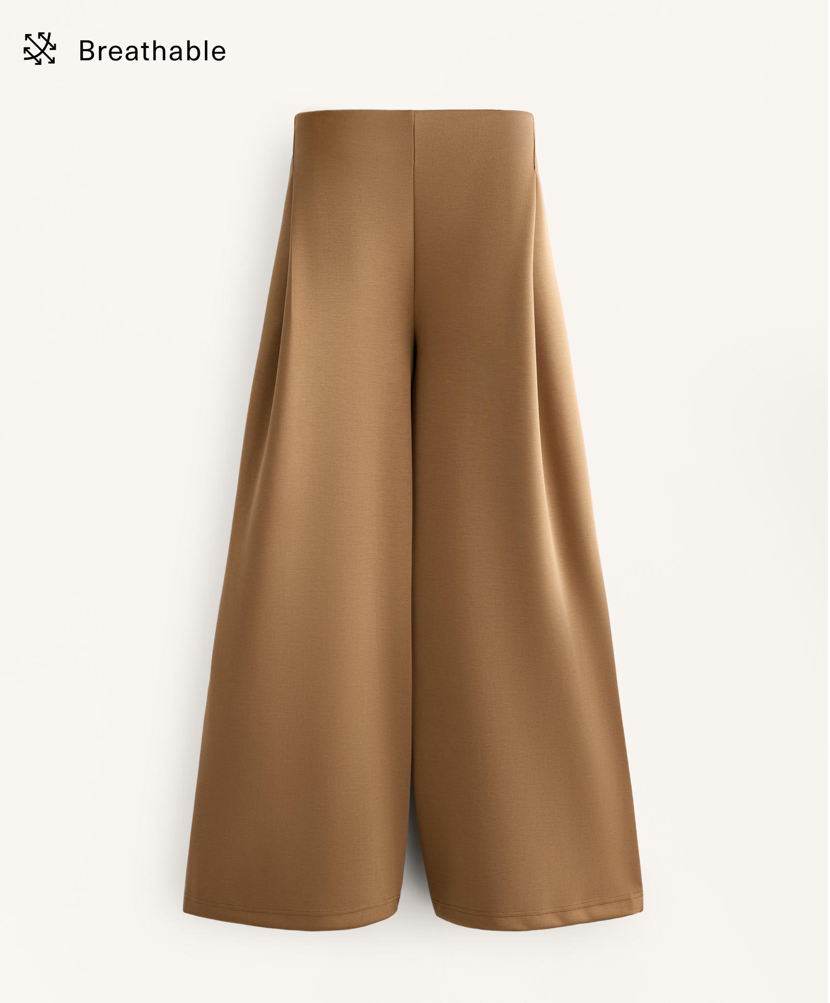 Παντελόνι high rise με πιέτες από τουίλ Παντελόνι high rise με πιέτες από τουίλ