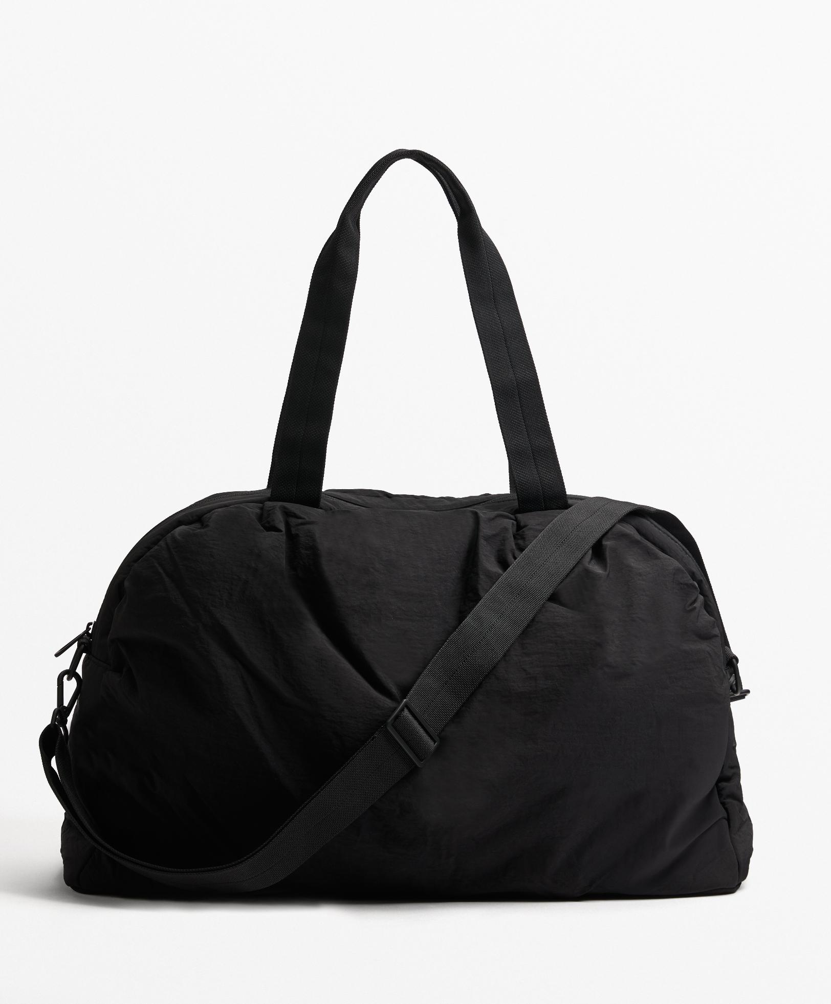 Ruched technical bag