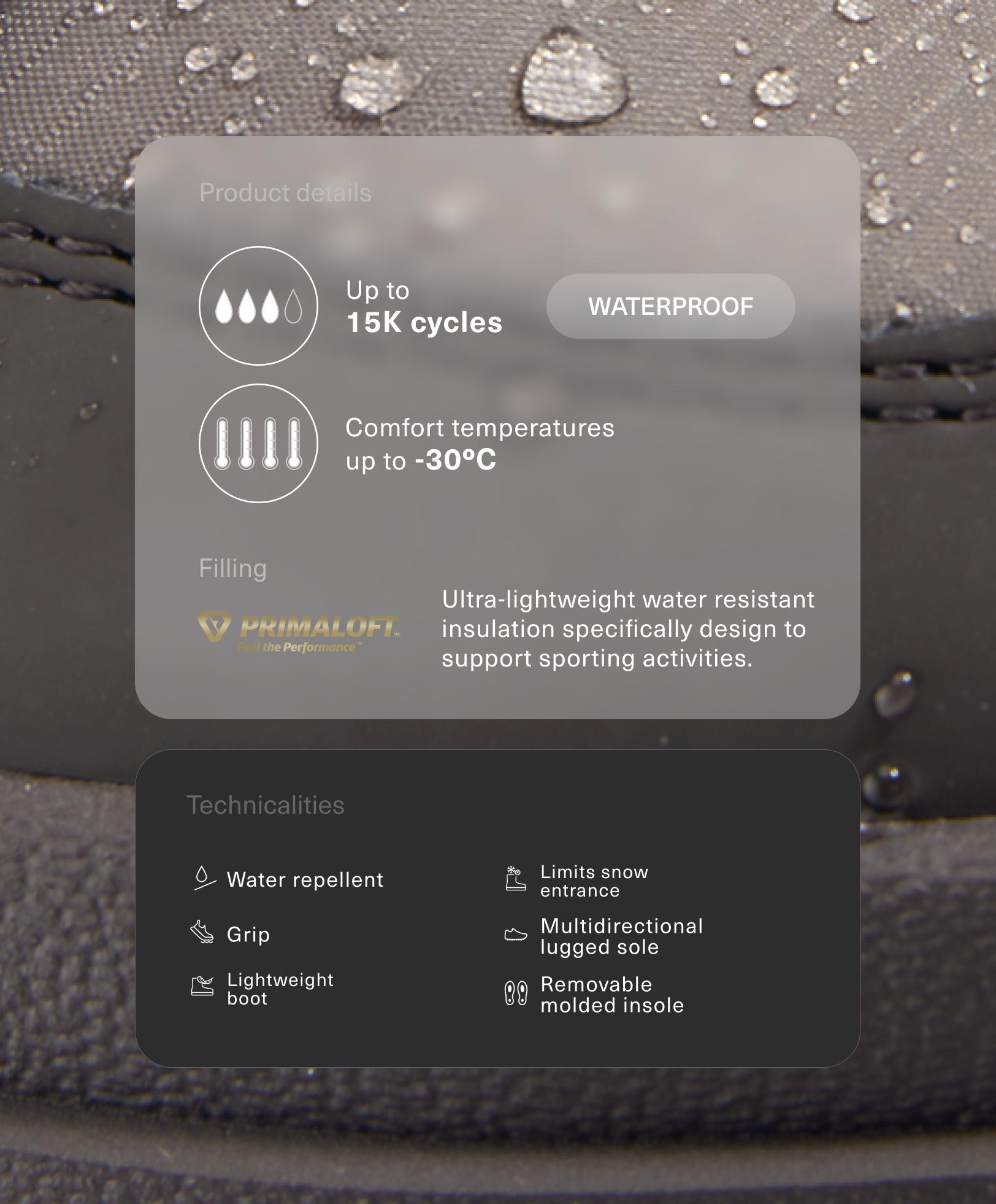 Bota con agujetas combinada