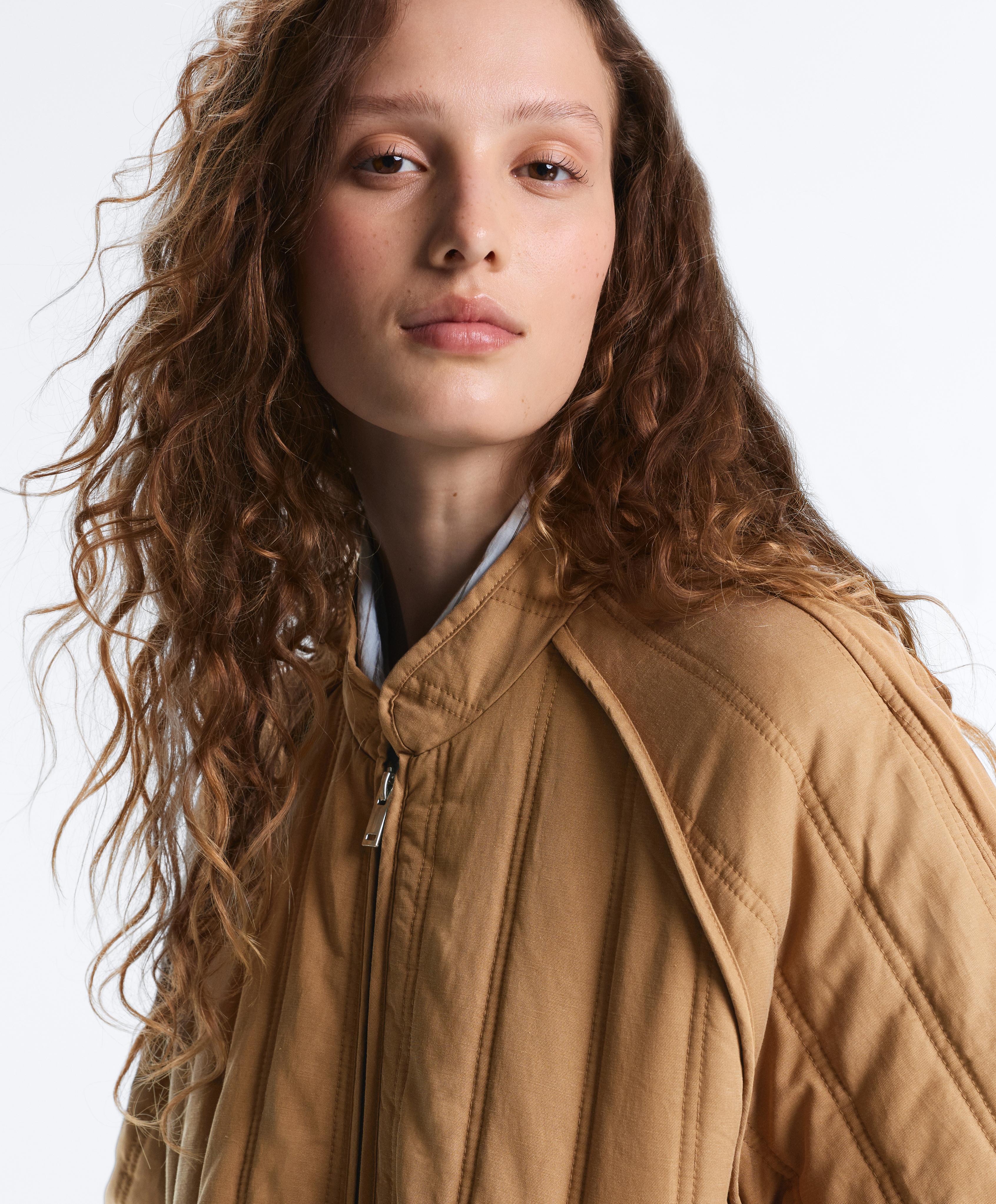 FELLEX® AEROGEL padded jacket — TOFFEE