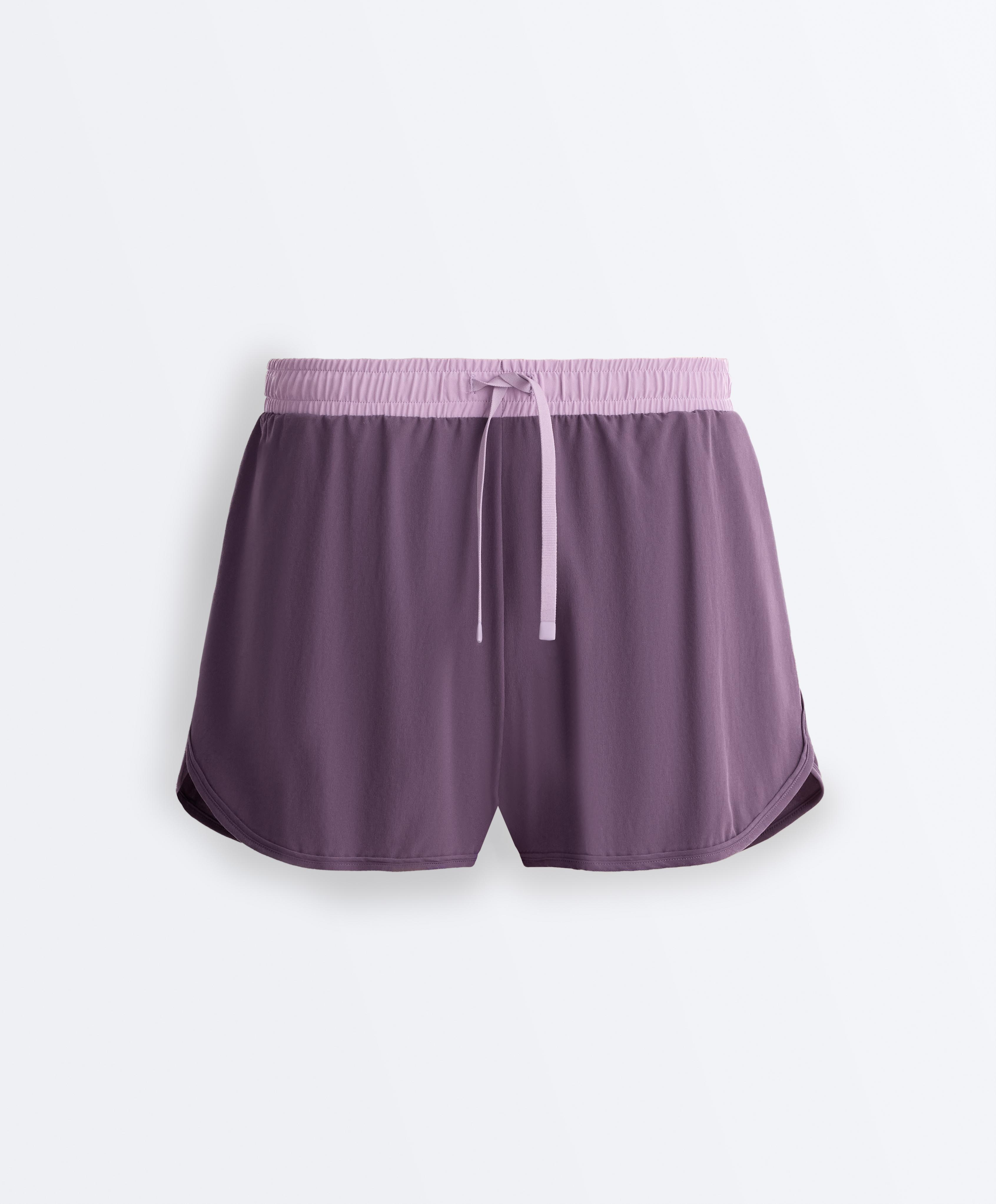 2-in-1 Technical Shorts — WASHED PURPLE