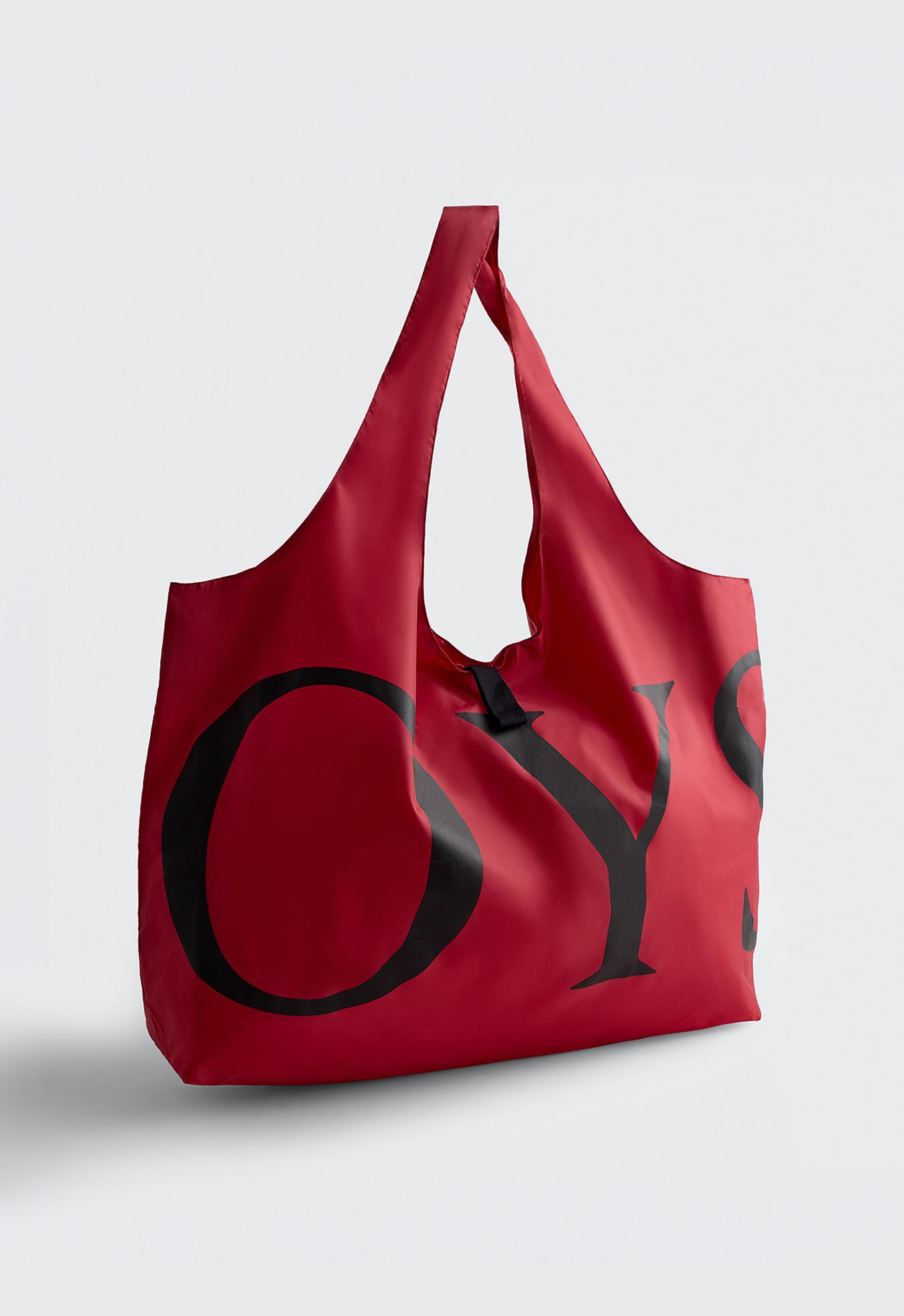 OYSHO Packable Bag — RED