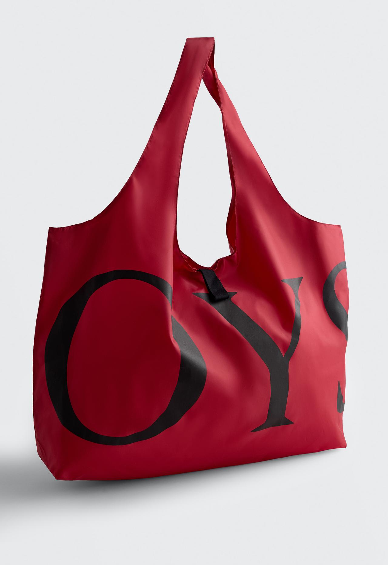 OYSHO Packable Bag — RED
