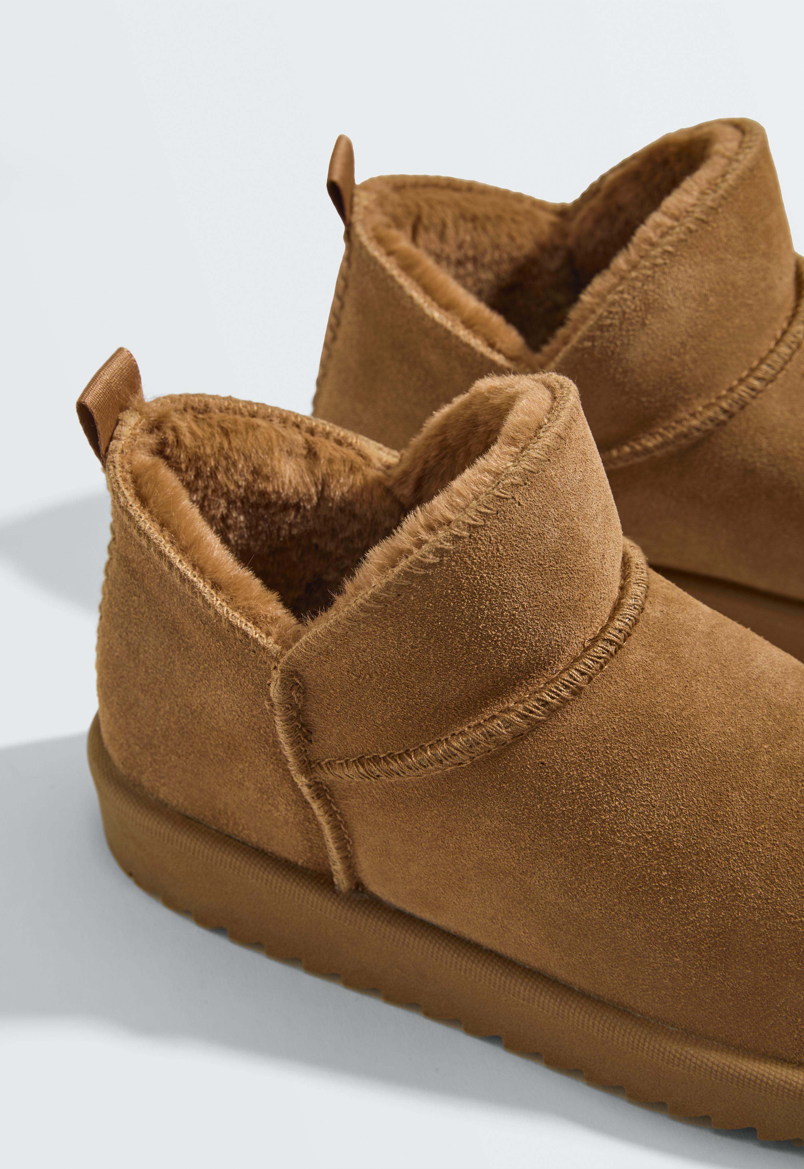 Leather ankle boots