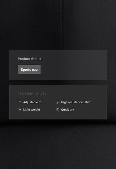 Sports cap — BLACK 2