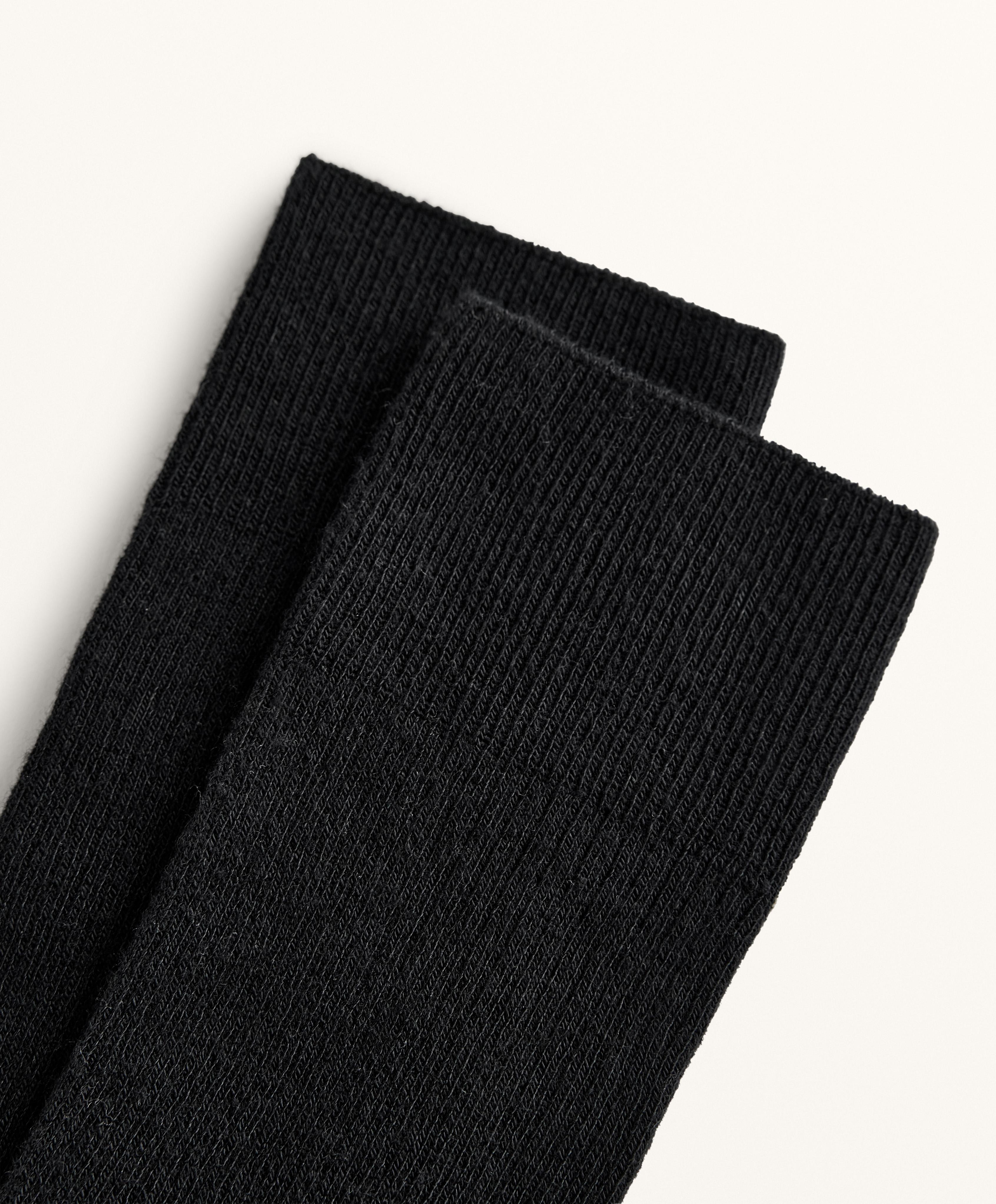 Calcetines altos 15% cashmere y mezcla modal