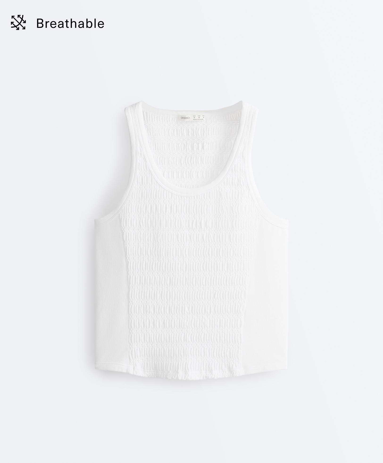 Αμάνικη μπλούζα seamless smock Αμάνικη μπλούζα seamless smock