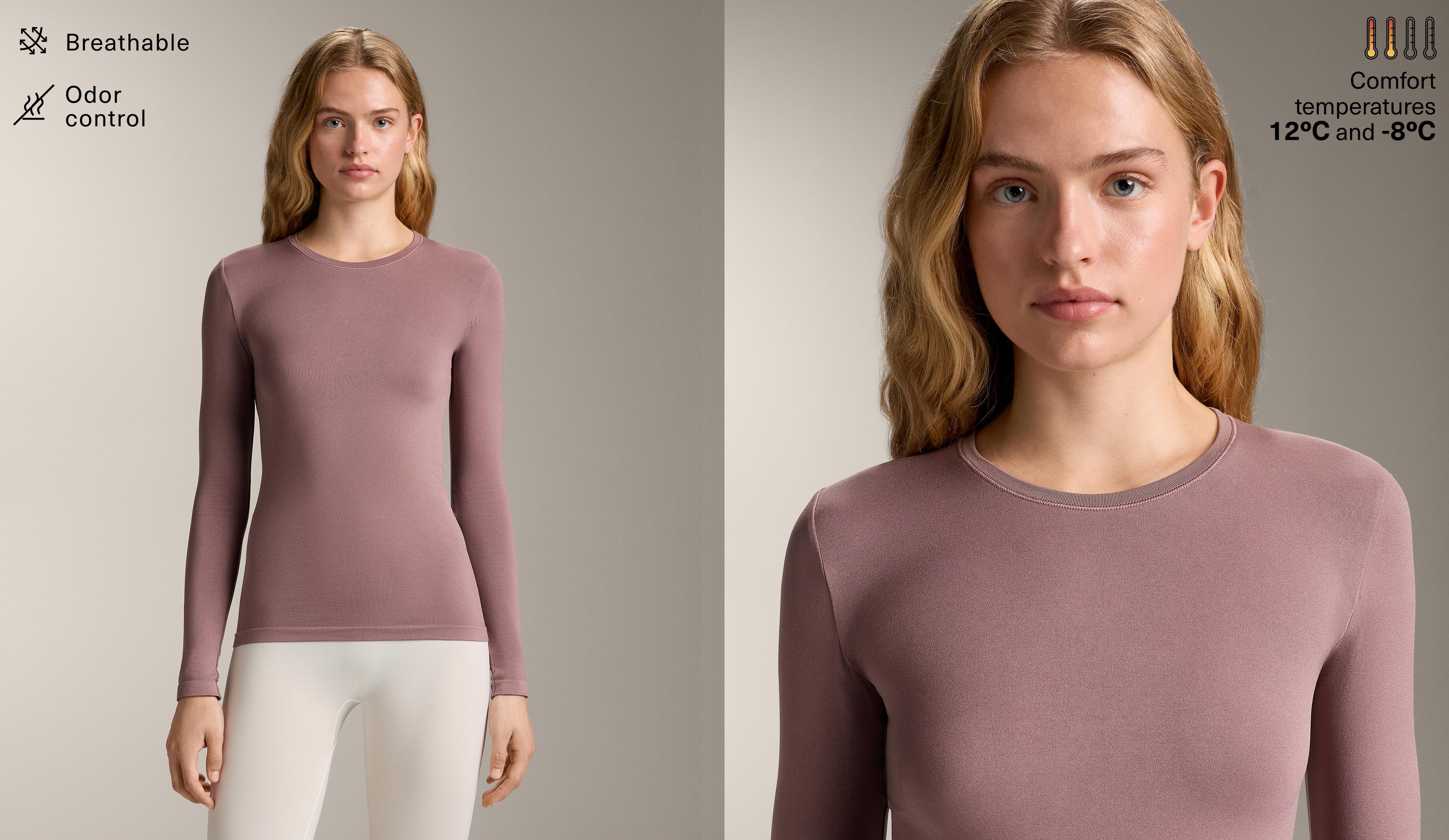 T-shirt thermique base layer seamless T-shirt thermique base layer seamless