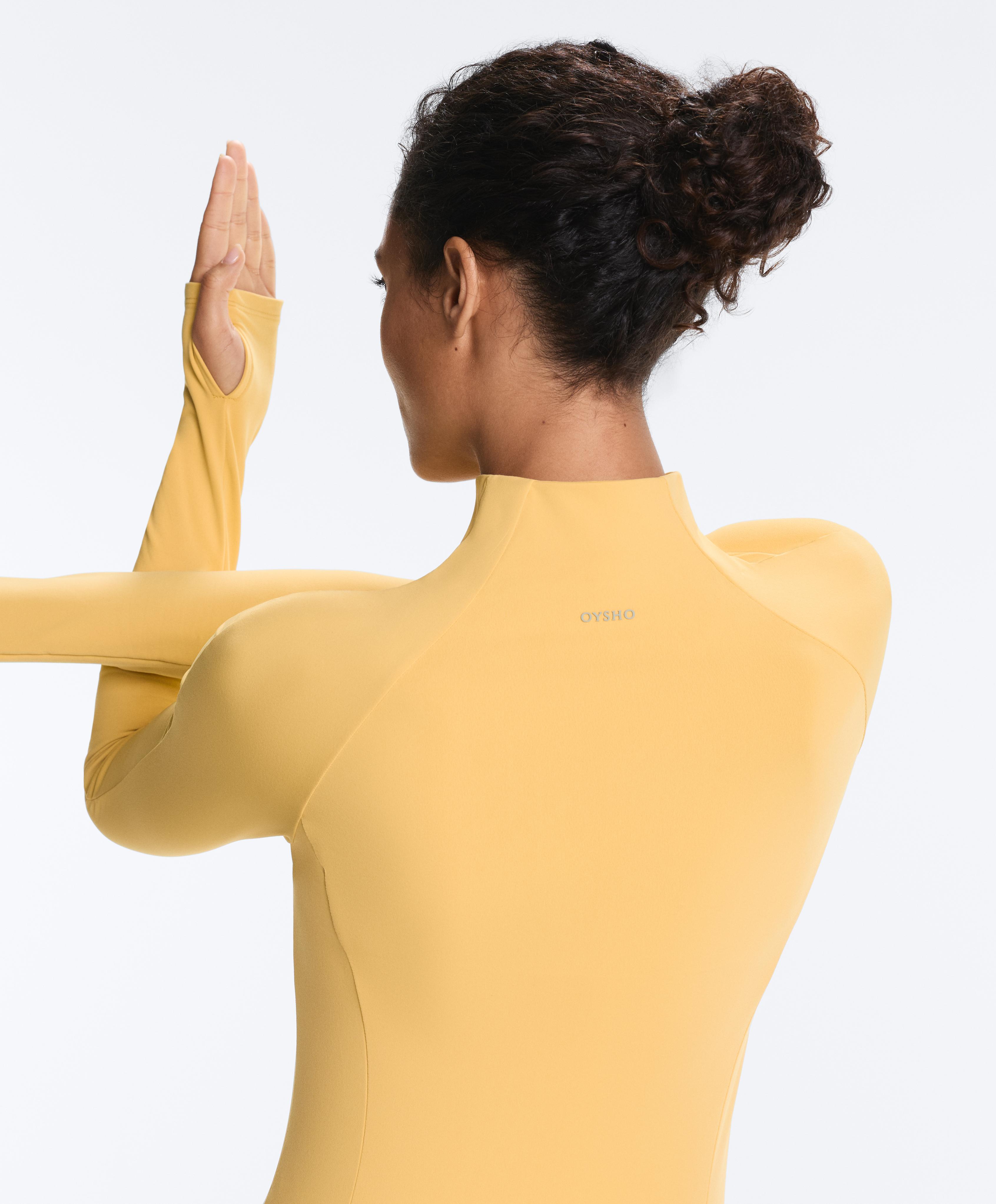 Light warm technical jacket — MID-YELLOW