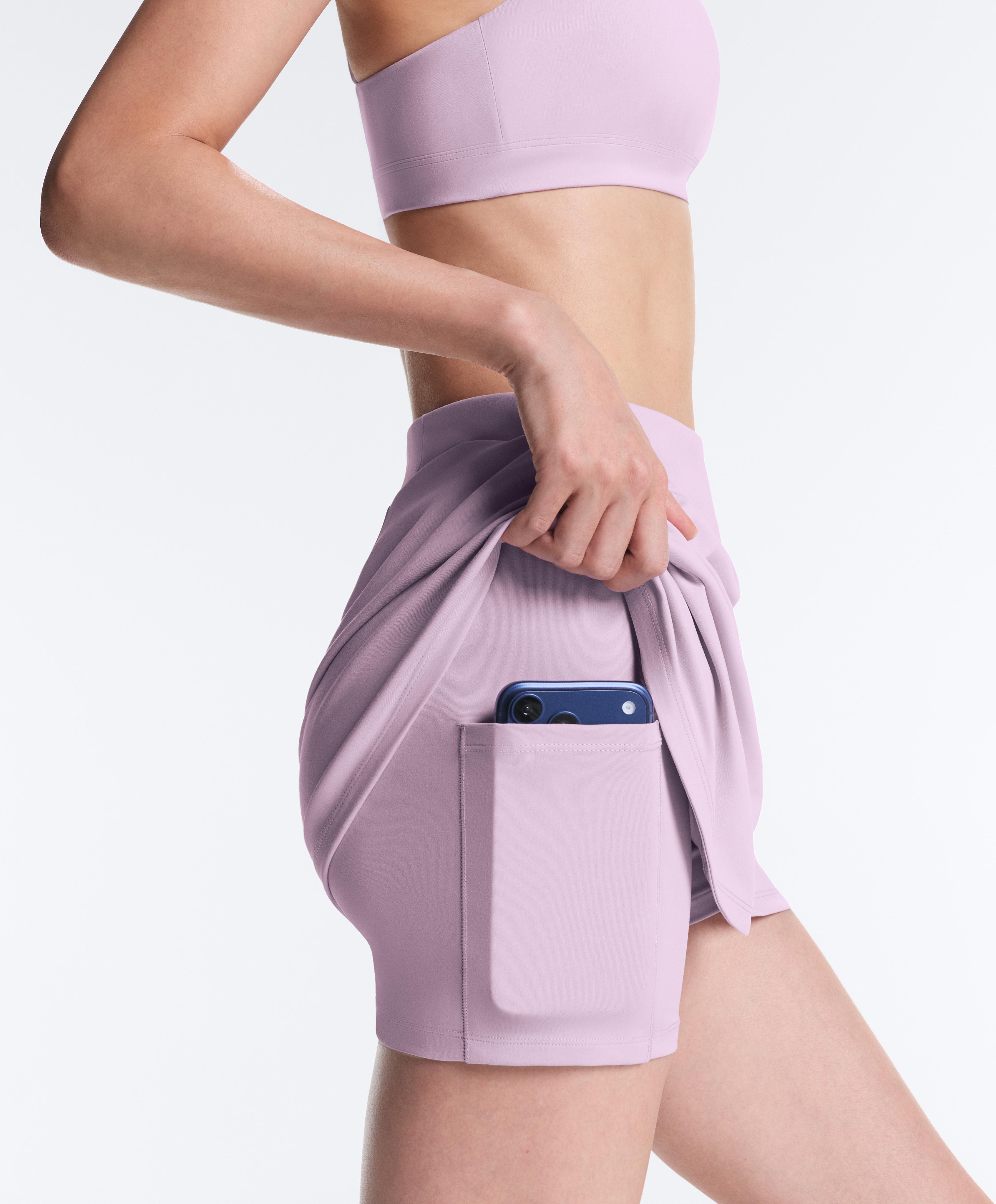 Comfortlux wrap skirt — LILAC