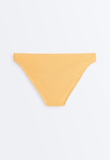 Crinkle classic bikini briefs — BURNT YELLOW 8