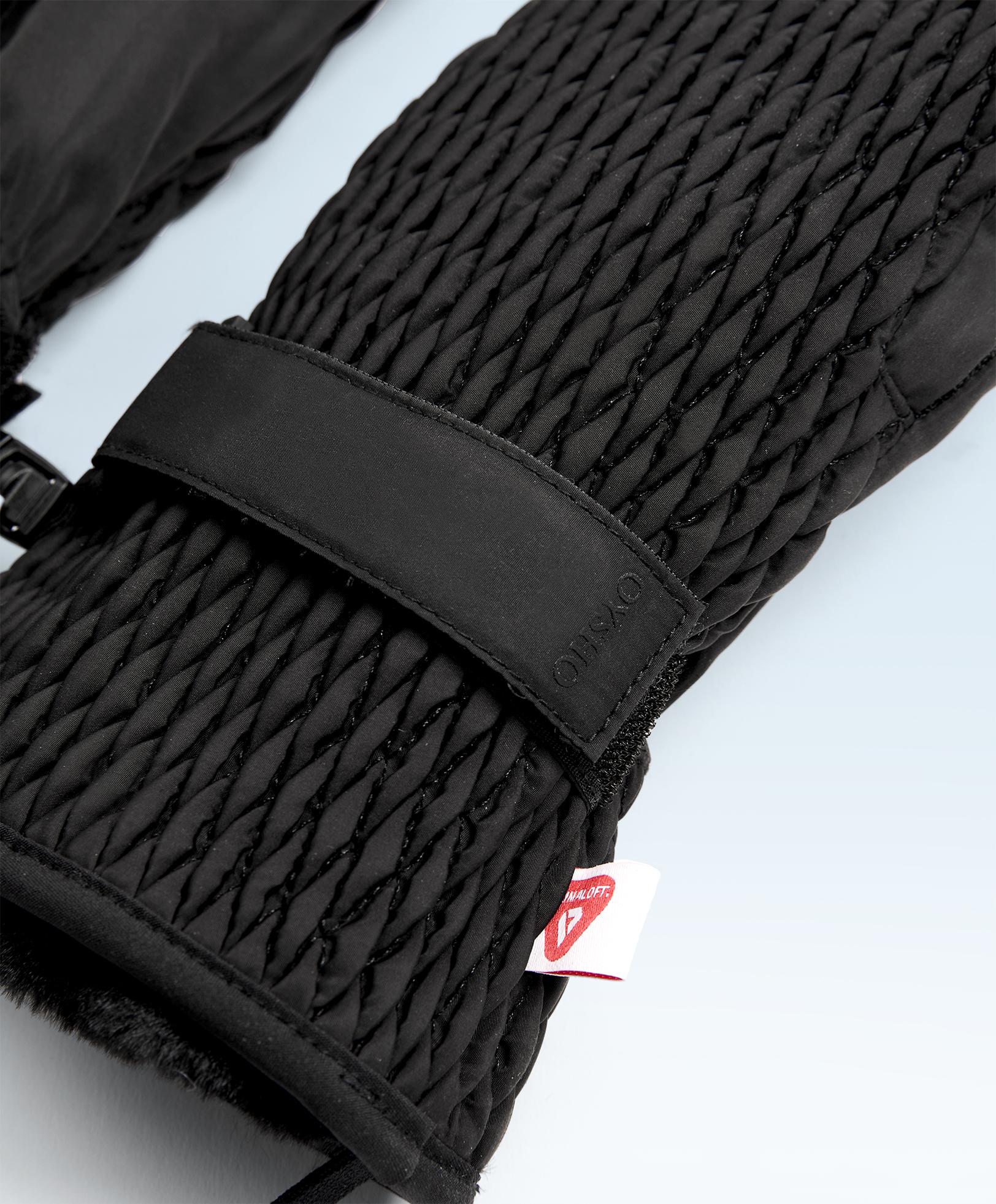 Water repellent PrimaLoft® textured mittens