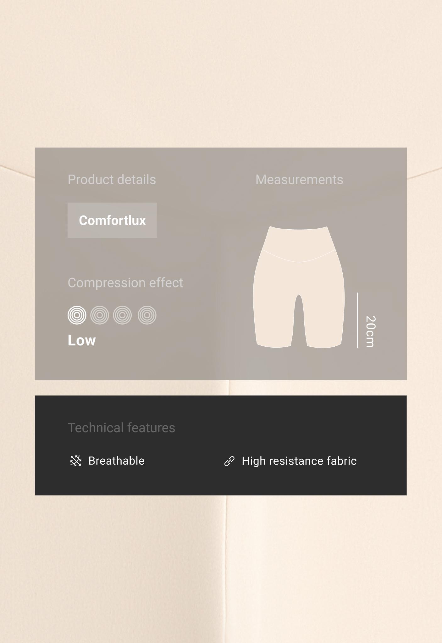 Comfortlux high-rise 20cm biker leggings - Sale Comfortlux high-rise 20cm biker leggings - Sale