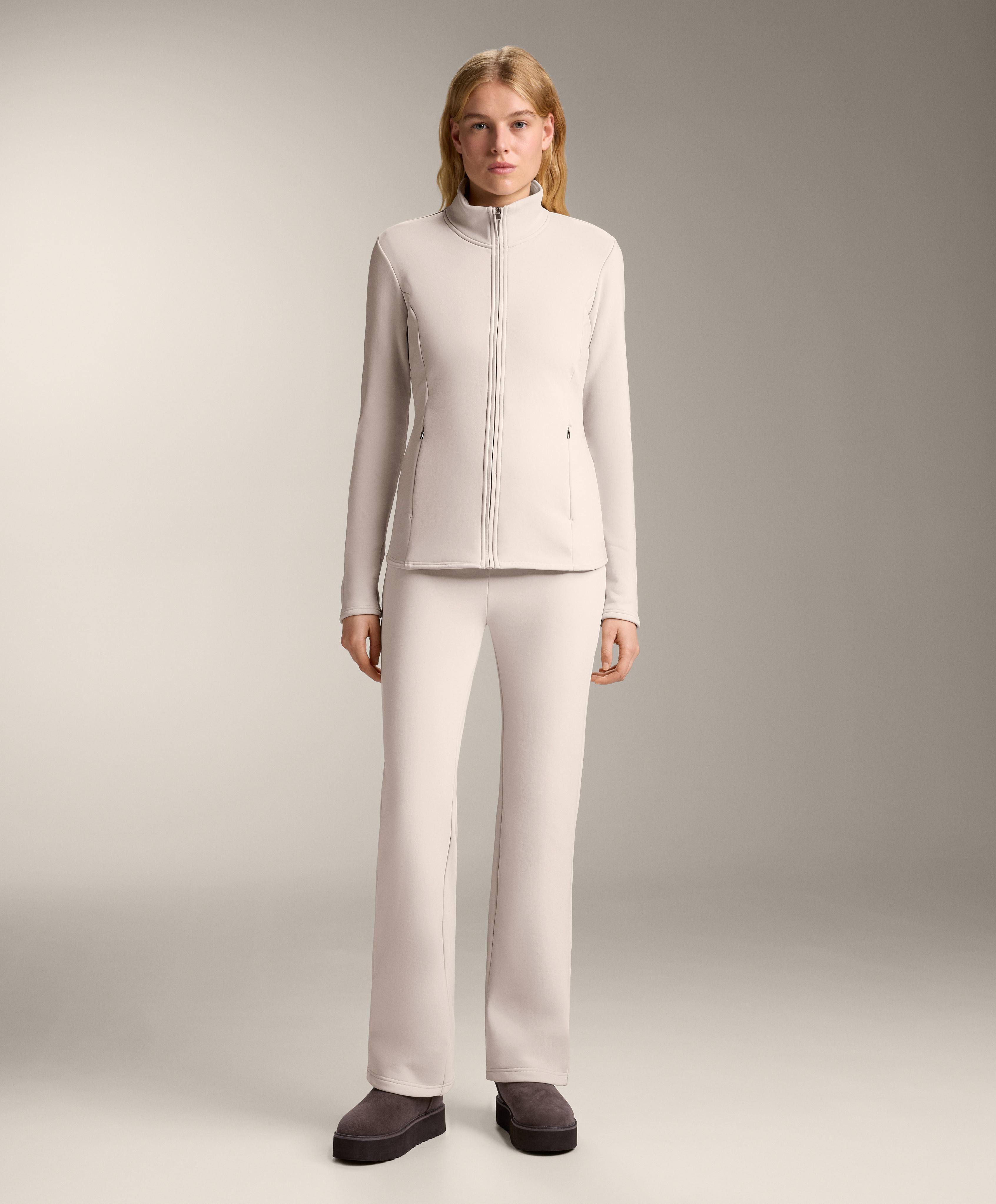 Bootcut seamless broek met hoge taille, super extra Warm Bootcut seamless broek met hoge taille, super extra Warm