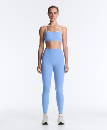 Ankle-length High rise Comfortlux leggings — PALE LAVENDER BLUE 3