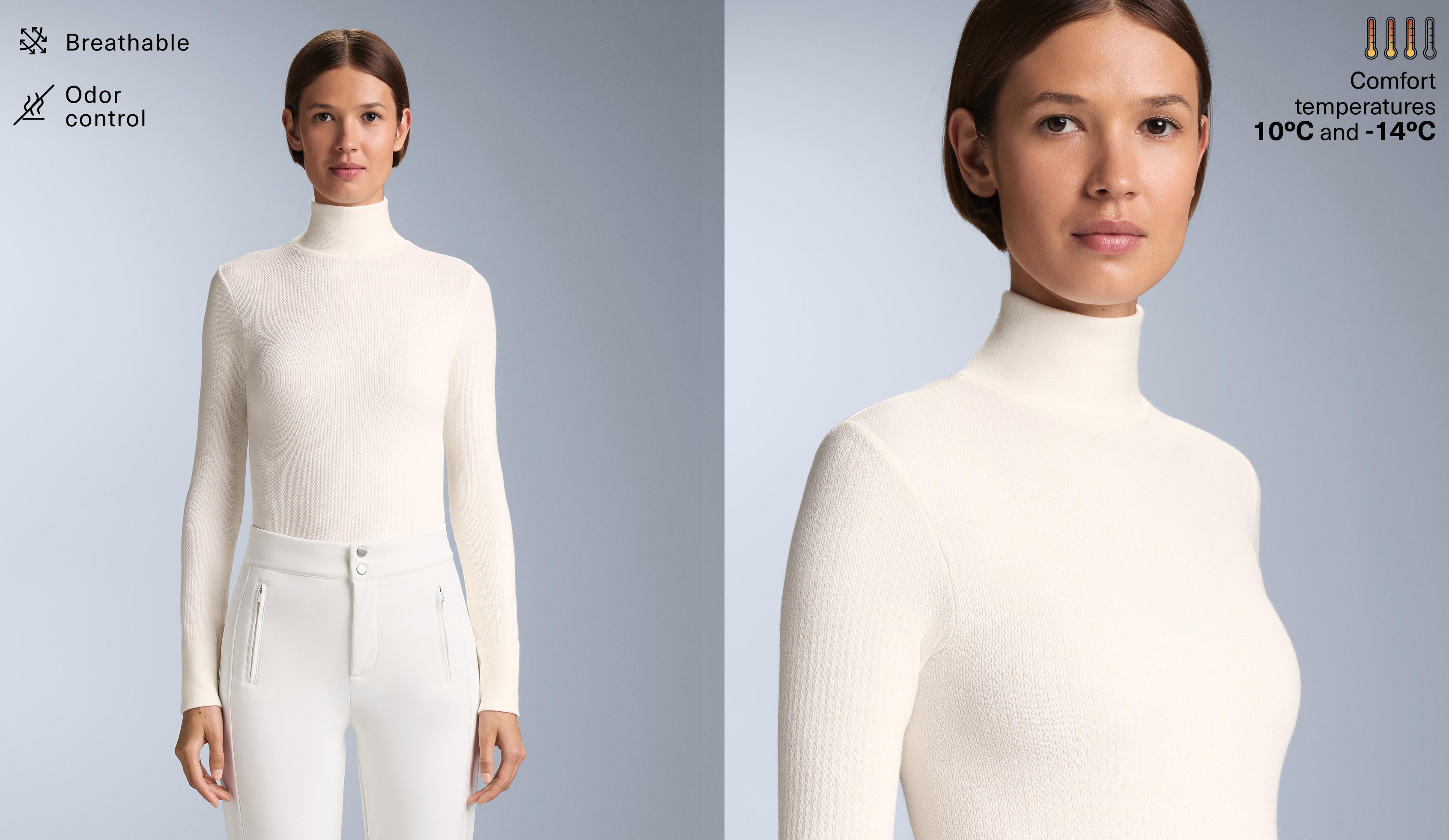 Seamless merino wool base layer T-shirt Seamless merino wool base layer T-shirt